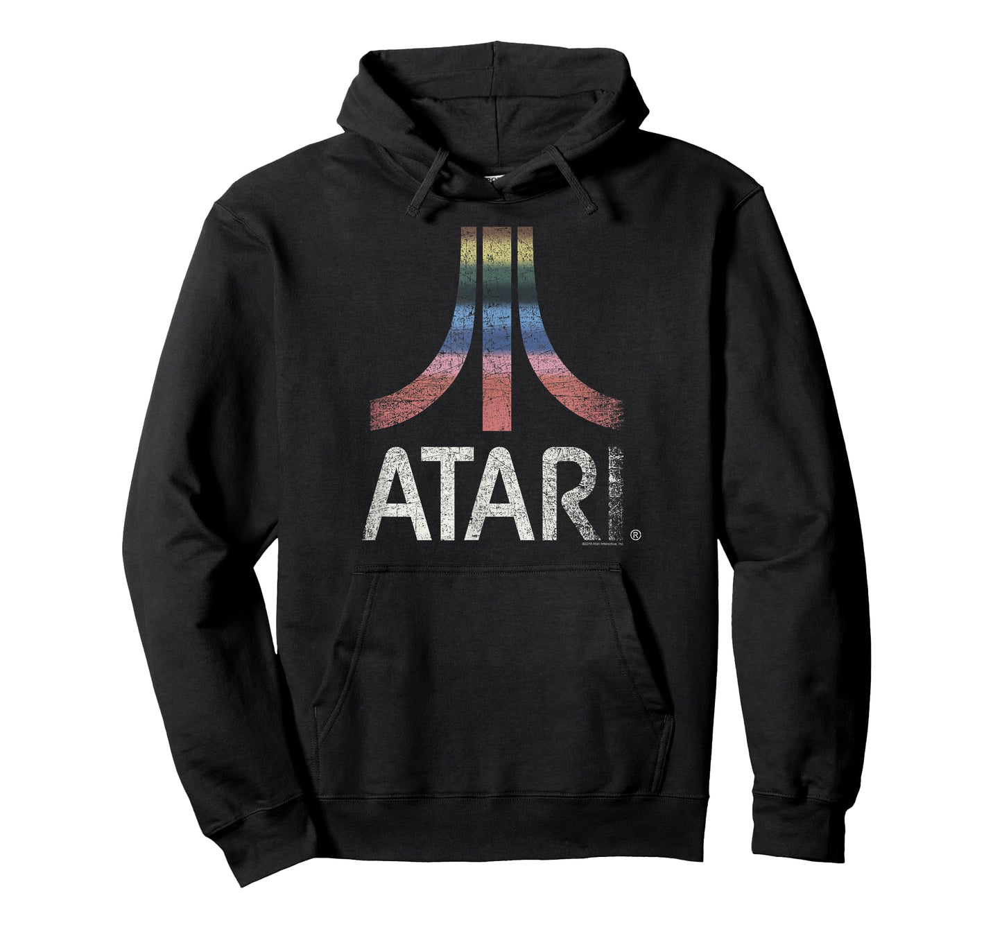 Atari Rainbow Vintage Washed Out Logo T-Shirt