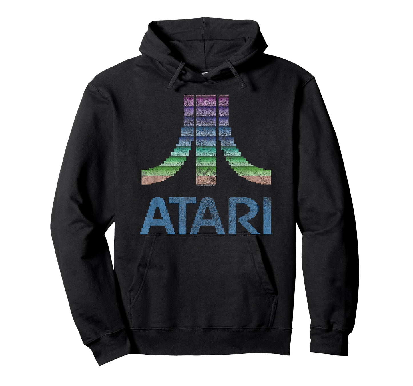 Atari 8-Bit Rainbow Retro Video Game Logo T-Shirt