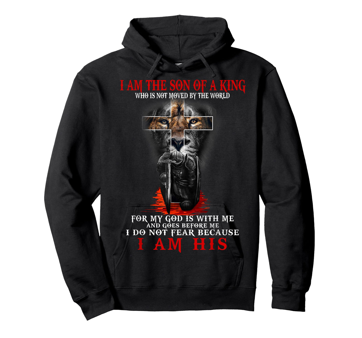 I Am The Son Of A King, Lion Of Judah, Christian Apparel T-Shirt