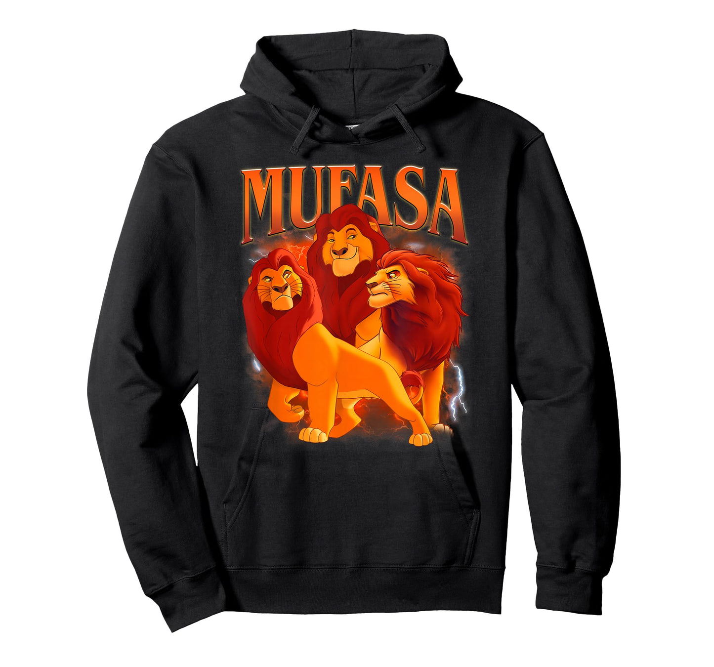Disney The Lion King Mufasa Multipose Distressed Portrait T-Shirt