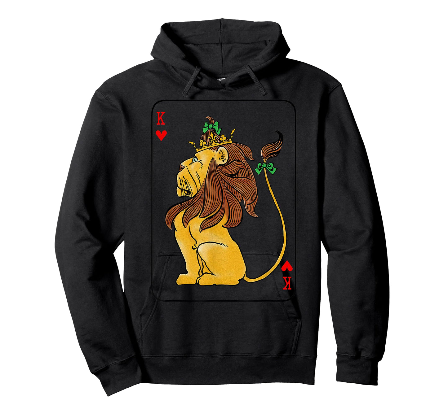 OZ Lion Card King of The Jungle Wizard of OZ Cowardly Lion T-Shirt