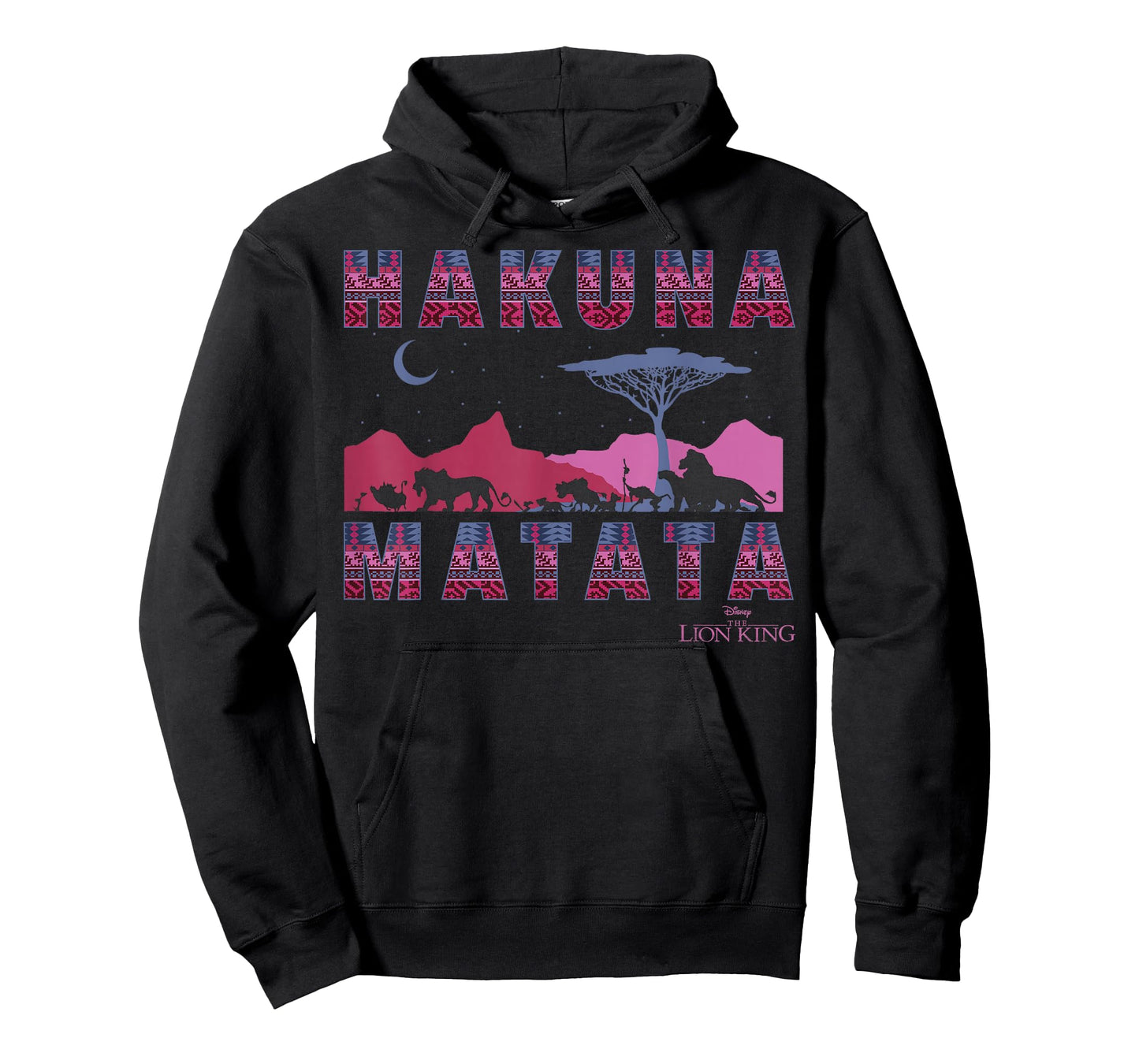 Disney The Lion King Hakuna Matata Moon and Mountains T-Shirt