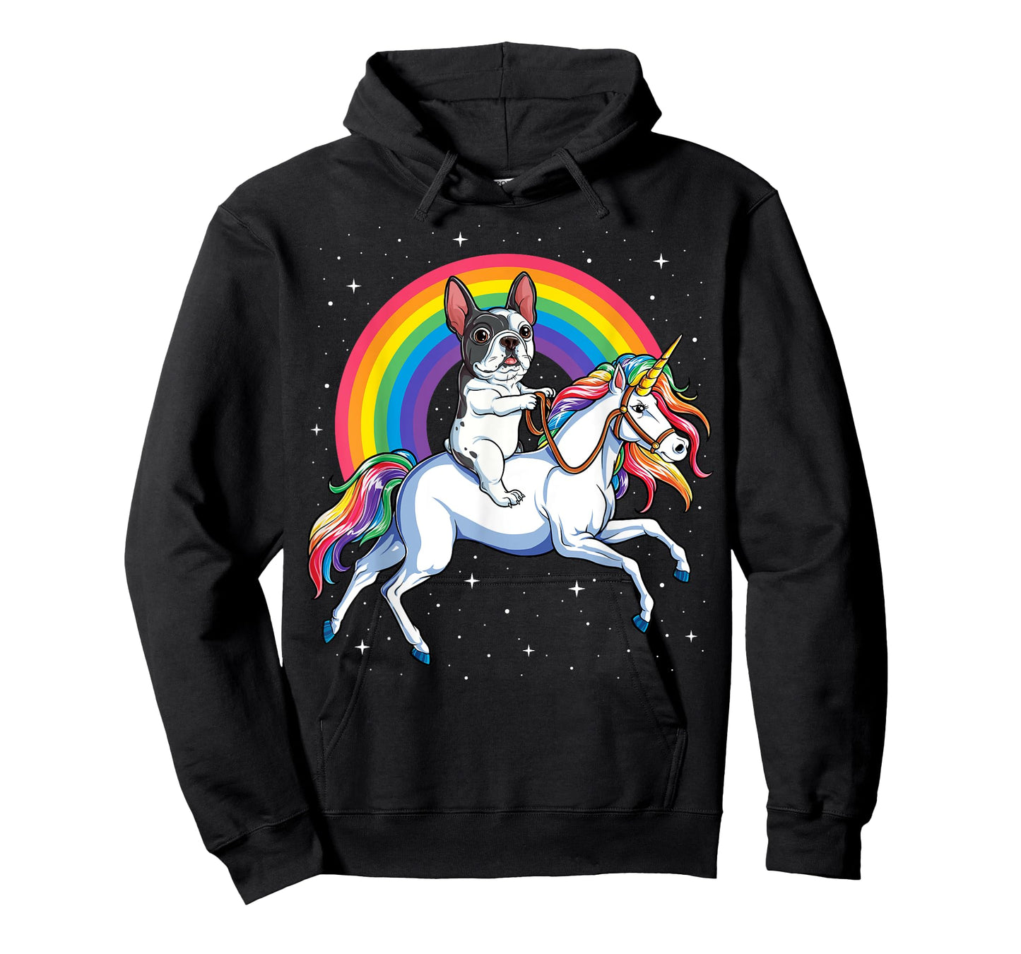 French Bulldog Unicorn Shirt Girls Space Galaxy Frenchicorn T-Shirt