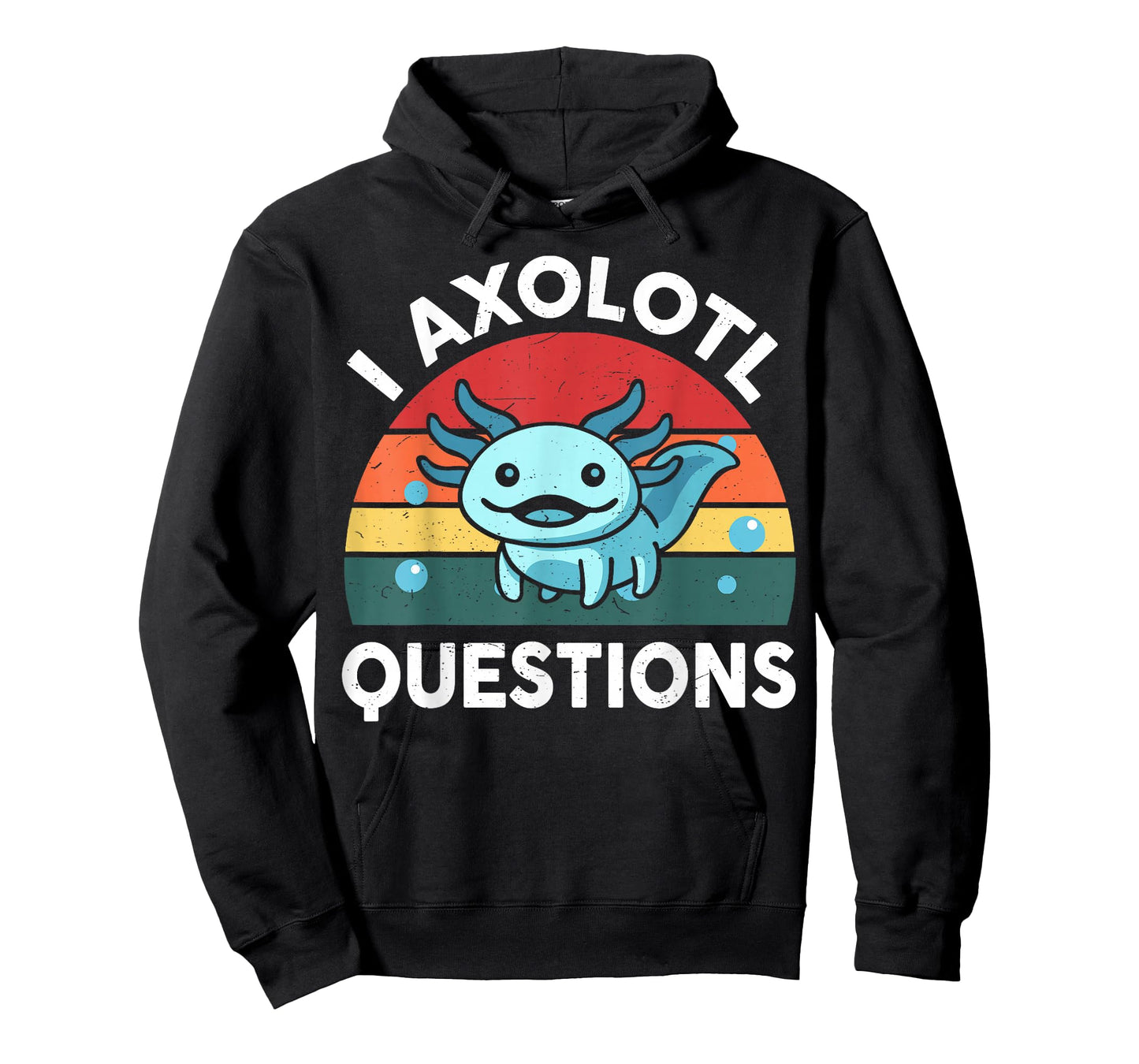 Kids I Axolotl Questions Funny Graphic Tees T-Shirt