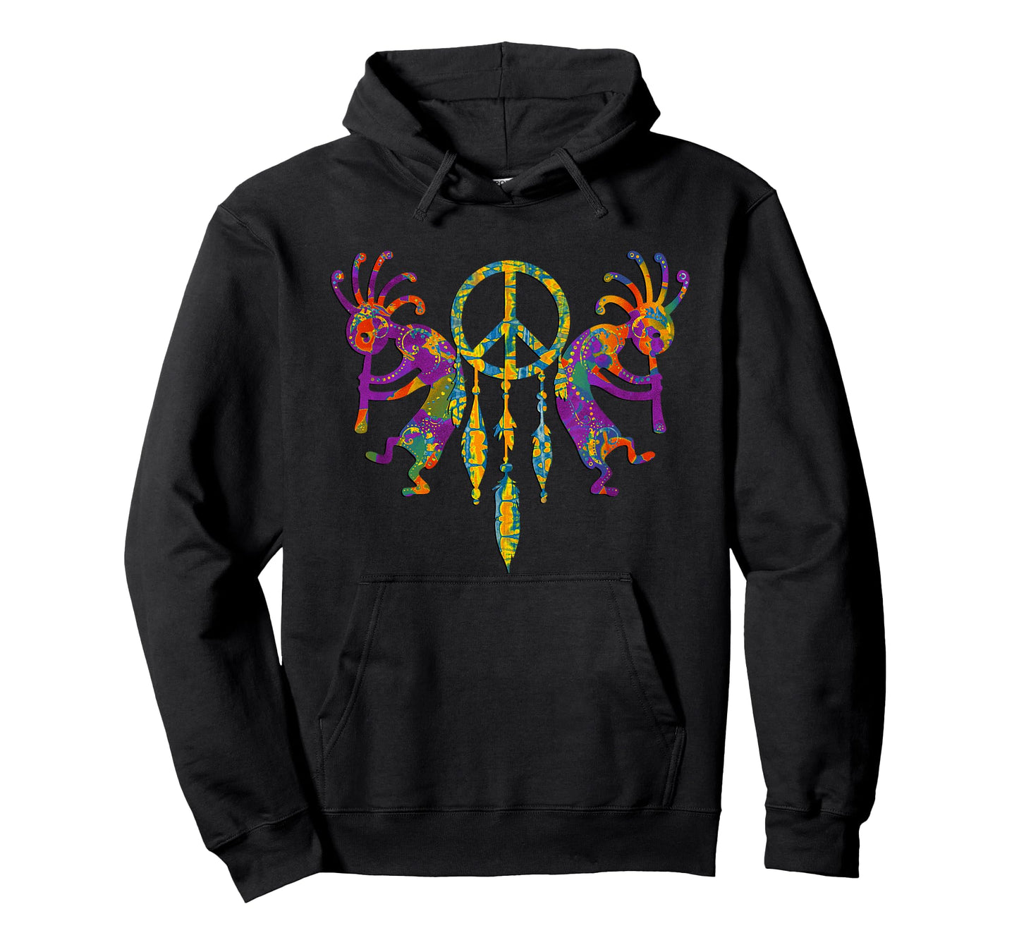 KOKOPELLI Duo - PEACE Dreamcatcher 1 - Culture Fan T-Shirt T-Shirt