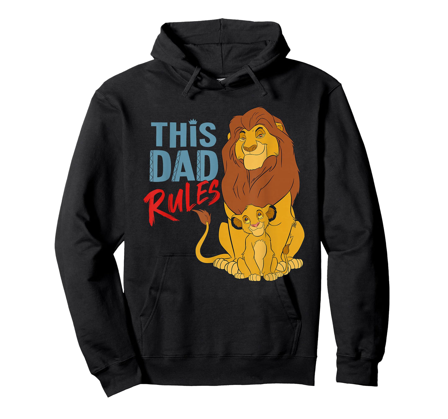 Disney The Lion King Simba and Mufasa This Dad Rules T-Shirt