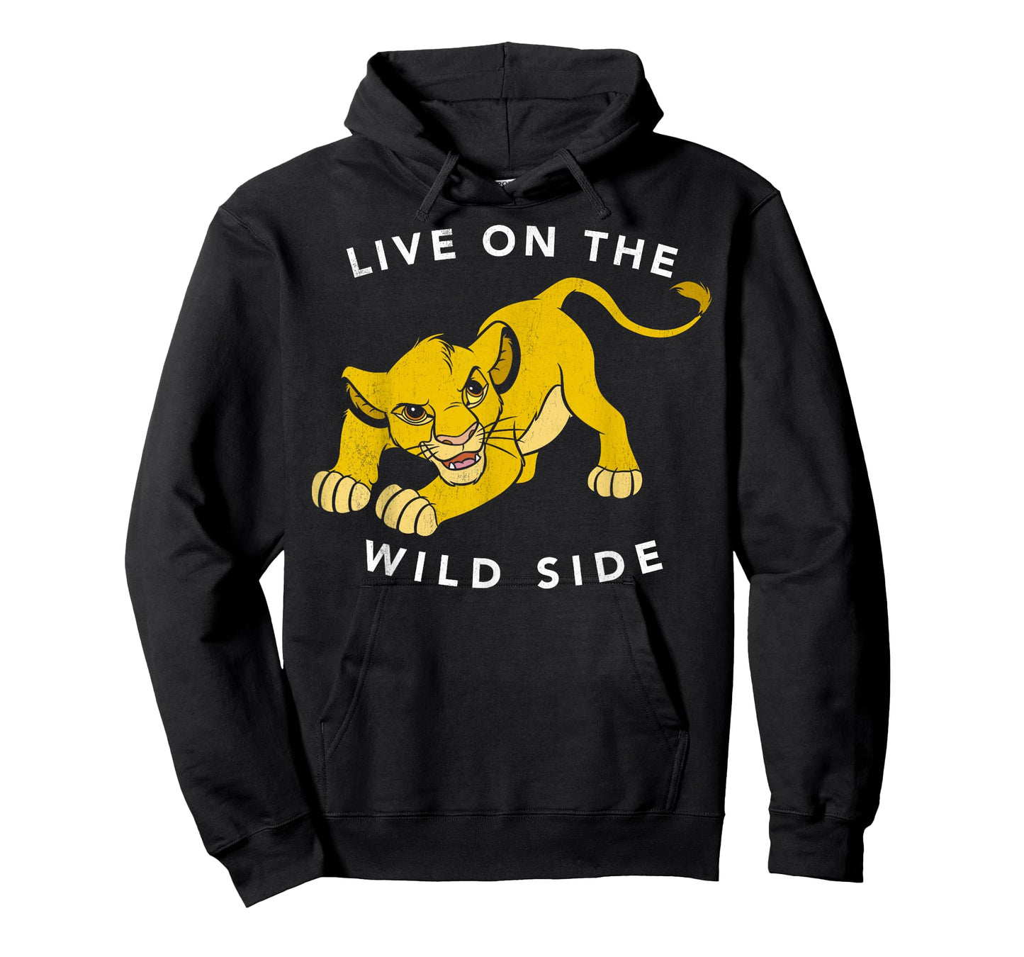 Disney Lion King Simba Live On The Wild Side Fierce Poster T-Shirt
