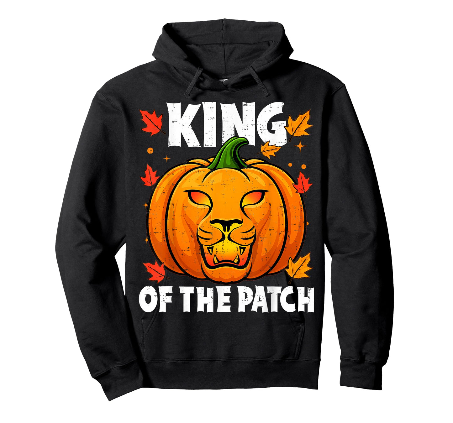 Halloween Lion Pumpkin King of The Patch Costume Men Kid Boy T-Shirt
