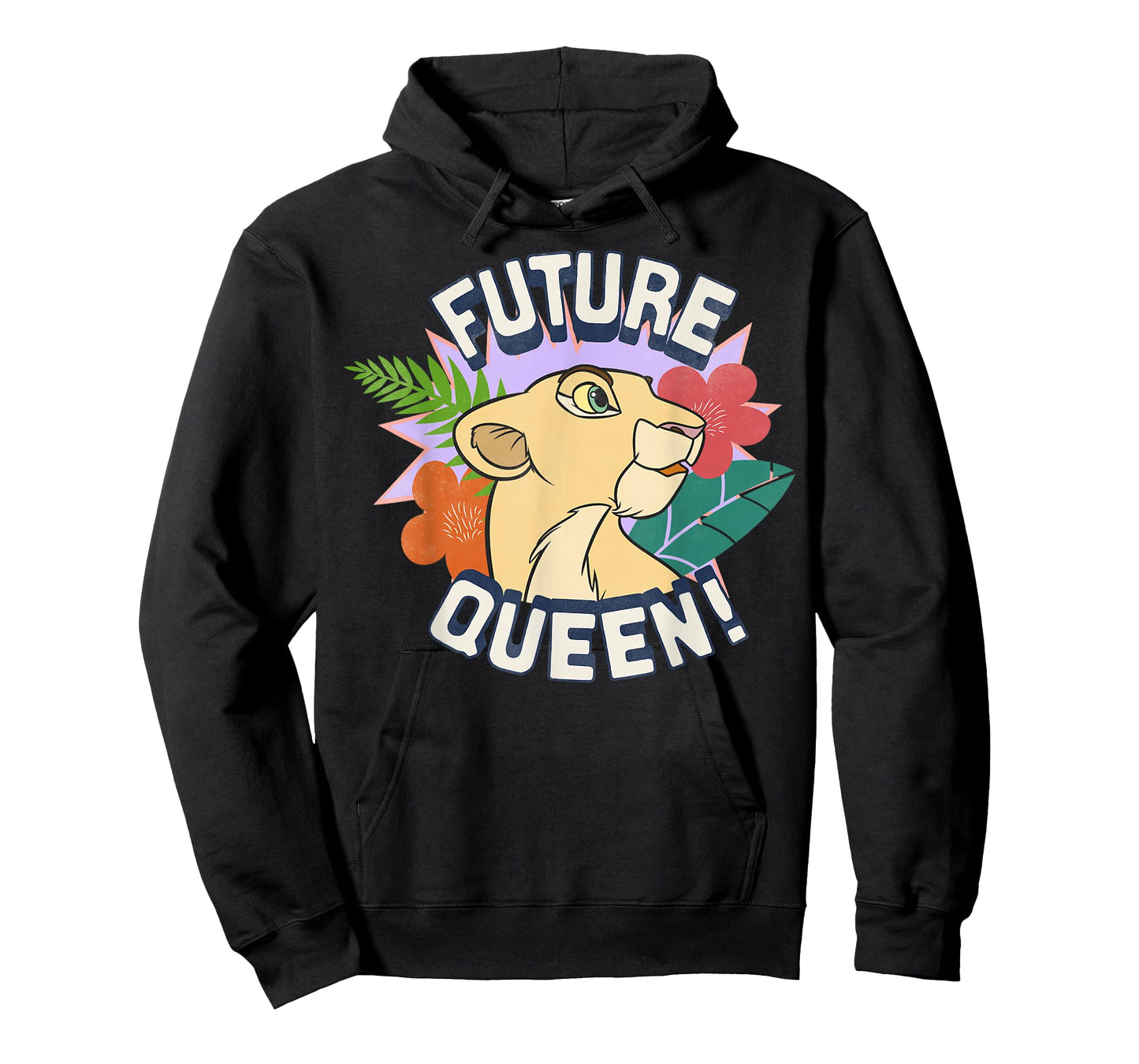Disney Lion King Nala Future Queen Flowers Graphic T-Shirt T-Shirt