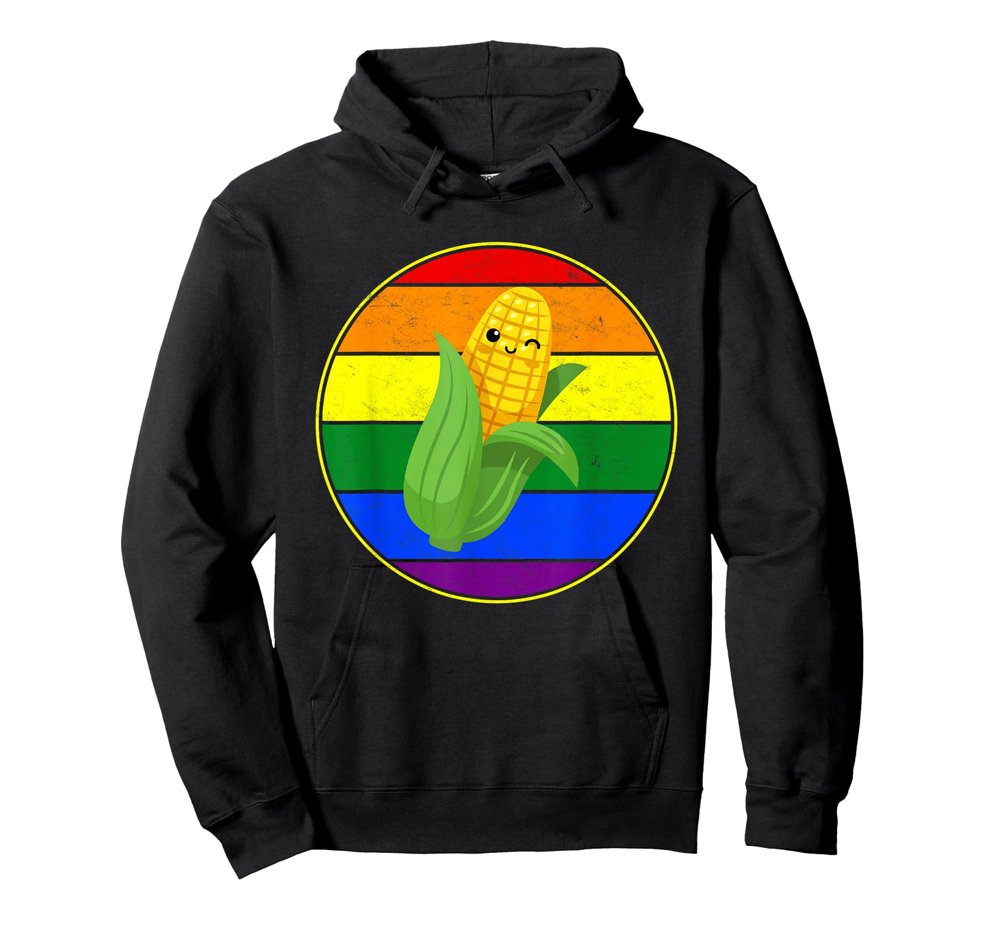 Gay Vegetable Kawaii Cute Corn Cob Lover LGBTQ Stuff Teens T-Shirt