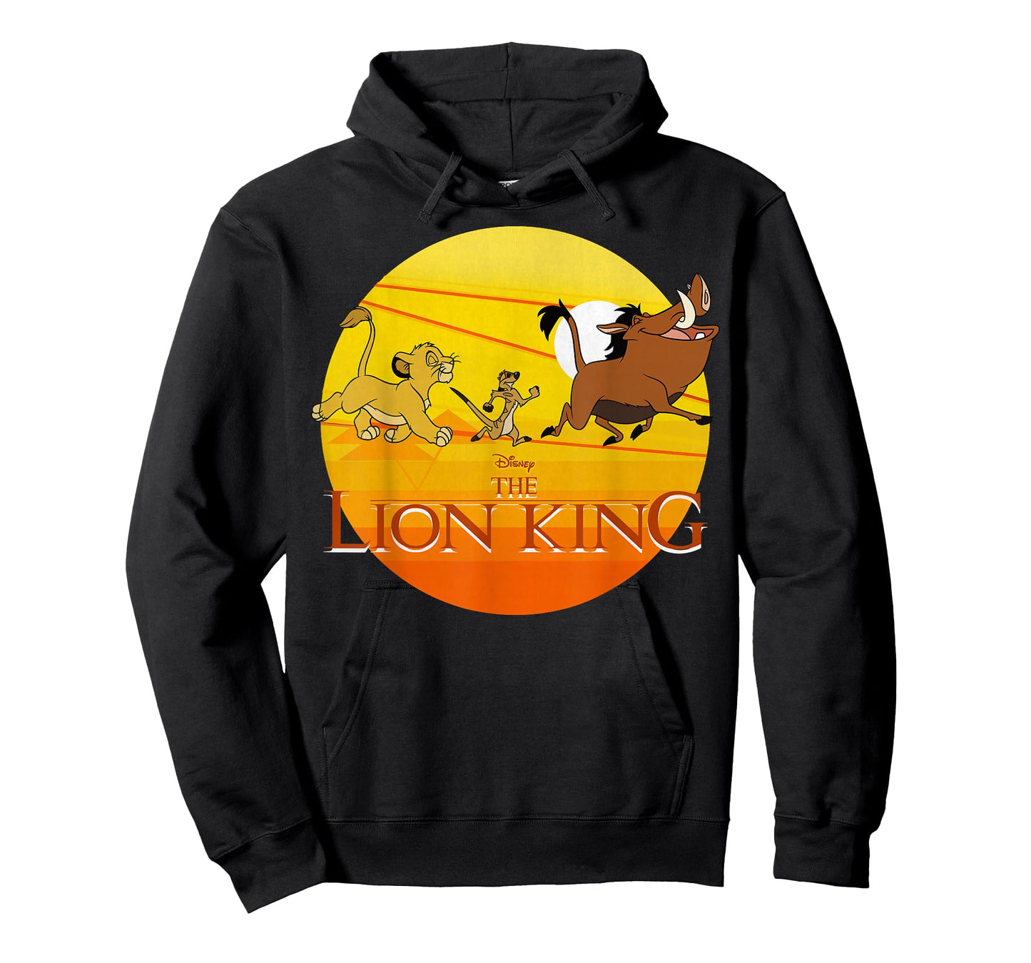 Disney The Lion King Simba Timon And Pumba Sunset T-Shirt