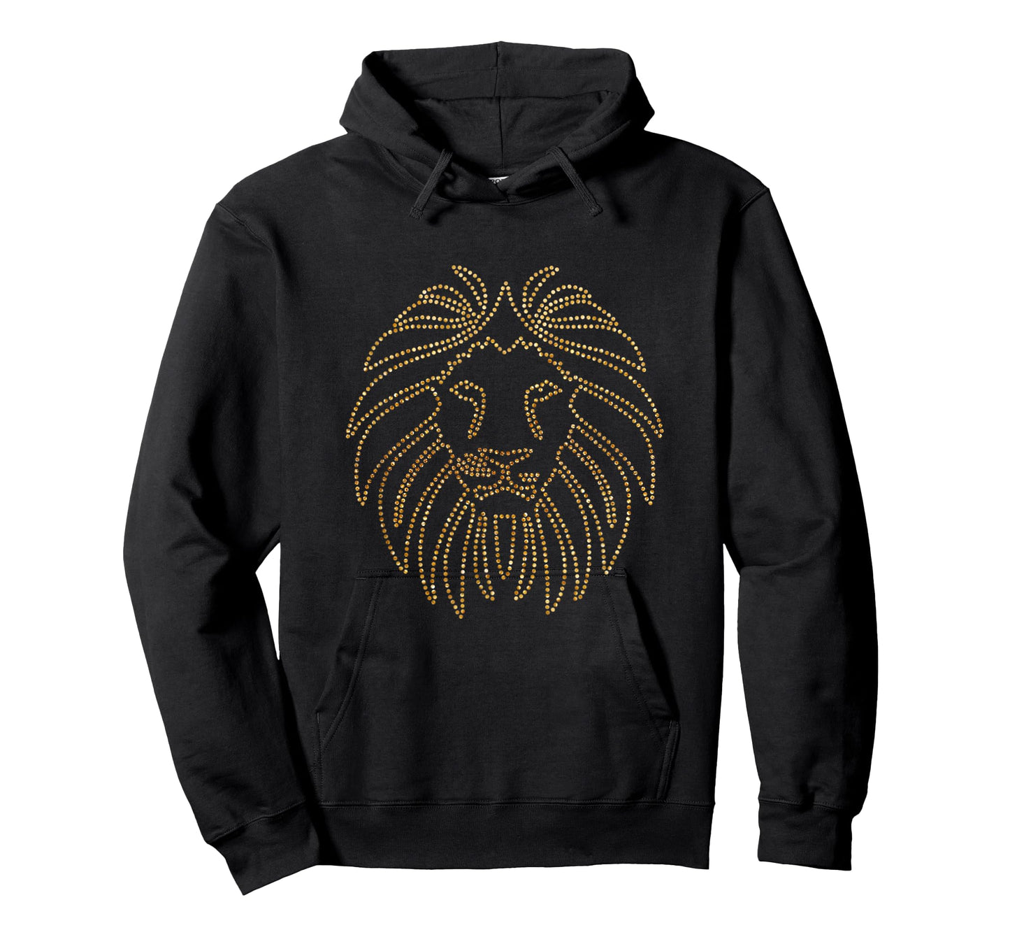 Lion Head Shining Diamonds King of Animals Symbol of Power T-Shirt