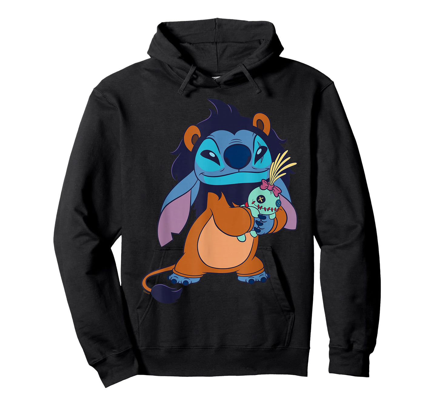 Disney Stitch in Scar Costume Halloween Disney Villains T-Shirt