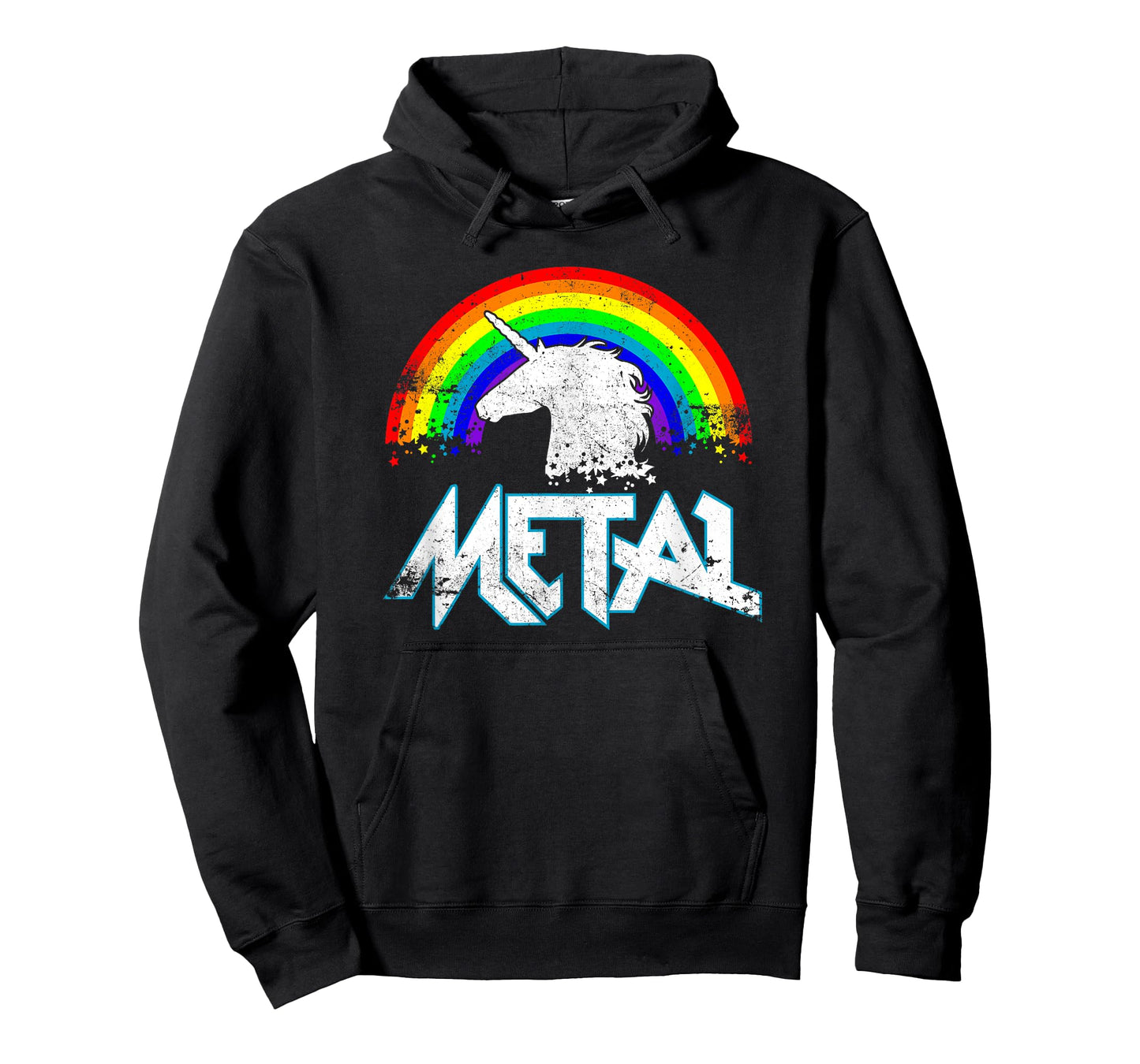 Metal Unicorn Funny Rocker Music Band Festival T Shirt Gift T-Shirt