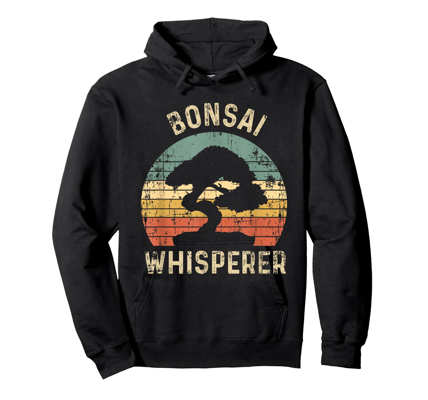 Bonsai Tree Whisperer Japanese Gardener Sunset Funny Gift T-Shirt