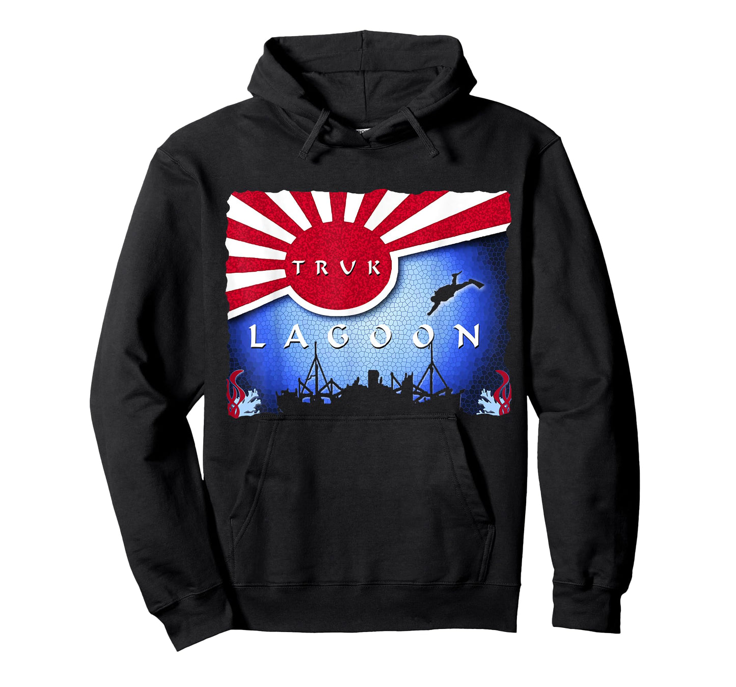 Truk Lagoon Japan Flag Wreck Dive Scuba Diving T-Shirt