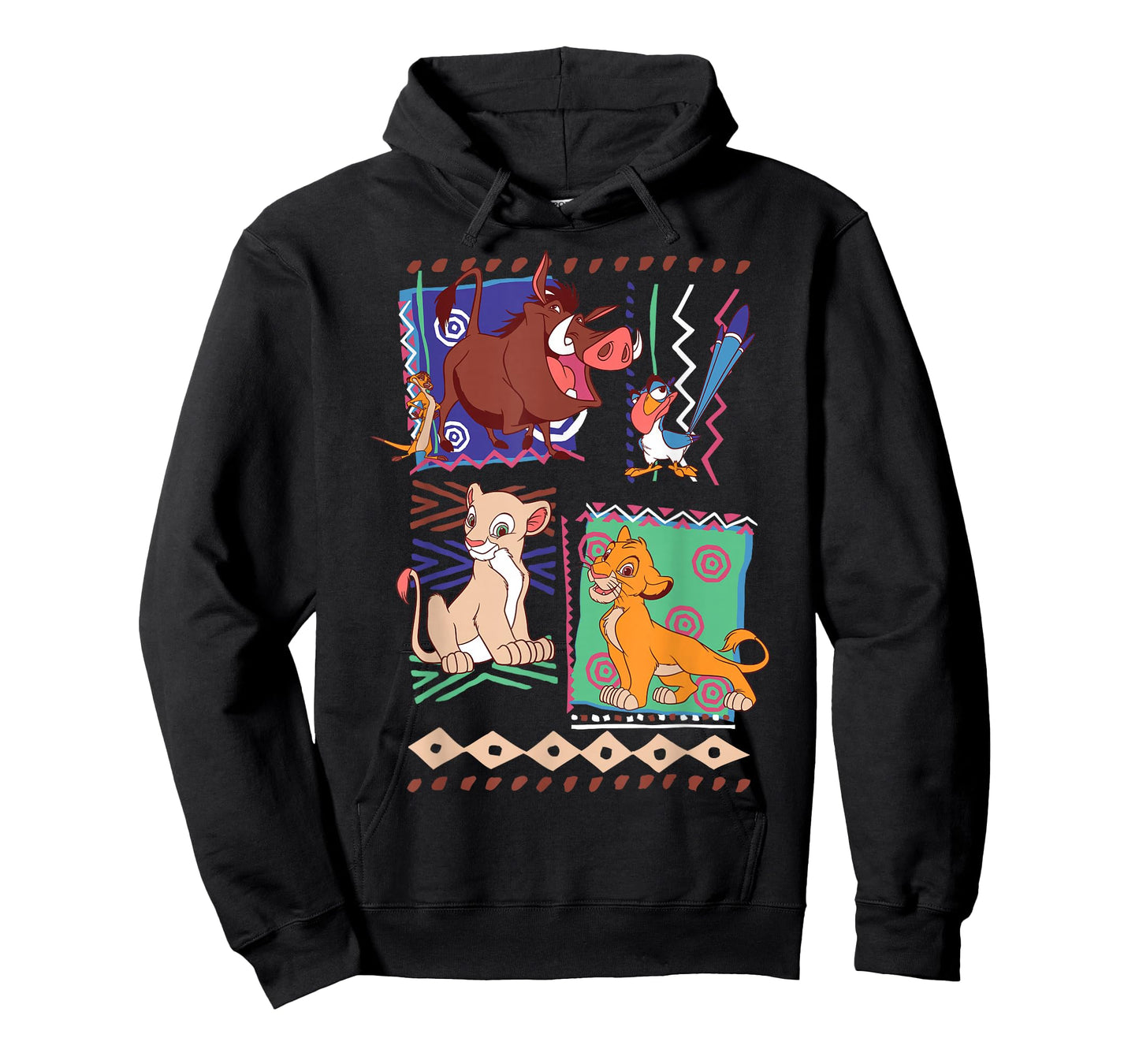 Disney Lion King Simba and Timon Graphic T-Shirt T-Shirt