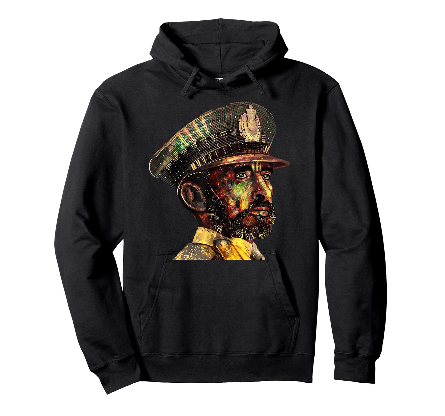 Ethiopian Visionary Emperor Haile Selassie Rasta Jamaican T-Shirt