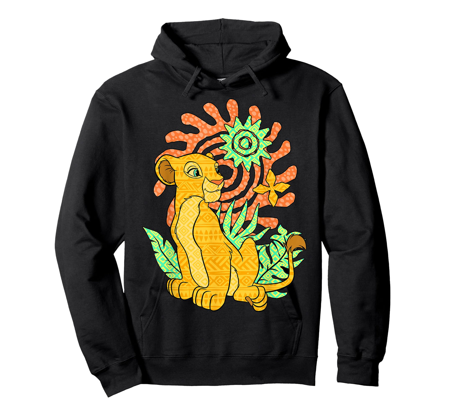 Disney The Lion King Nala Geometric Pattern Portrait T-Shirt