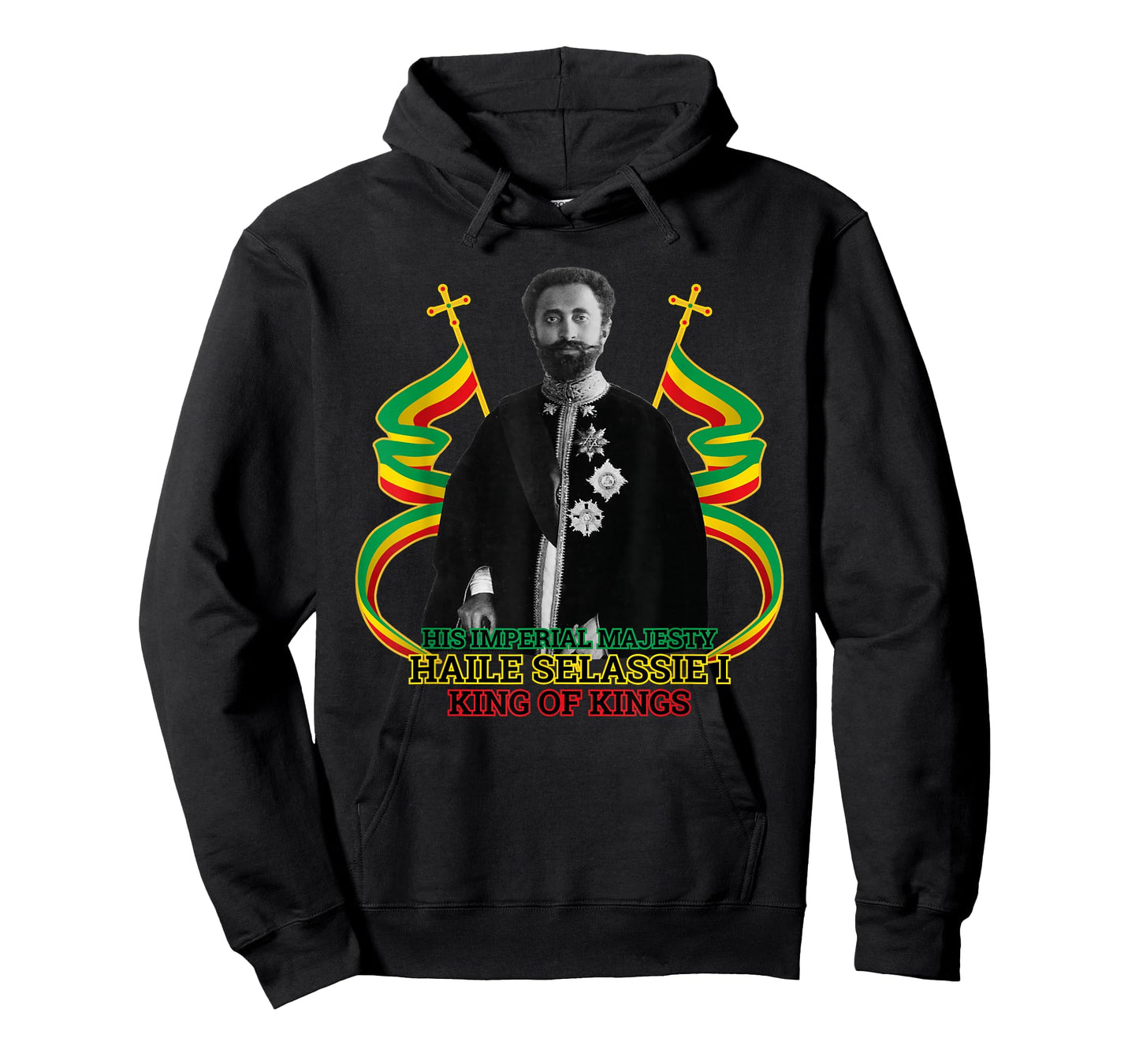 Ras Tafari His Imperial Majesty Haile Selassie T-Shirt