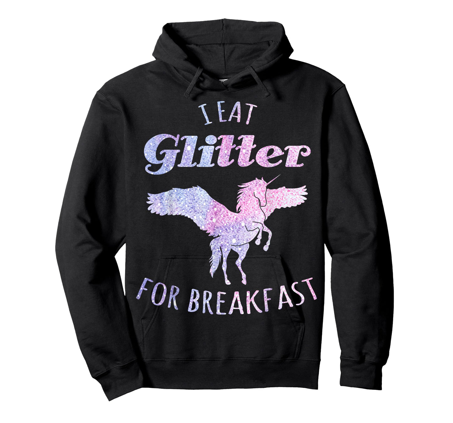 I Eat Glitter For Breakfast Magical Unicorn T-Shirt T-Shirt