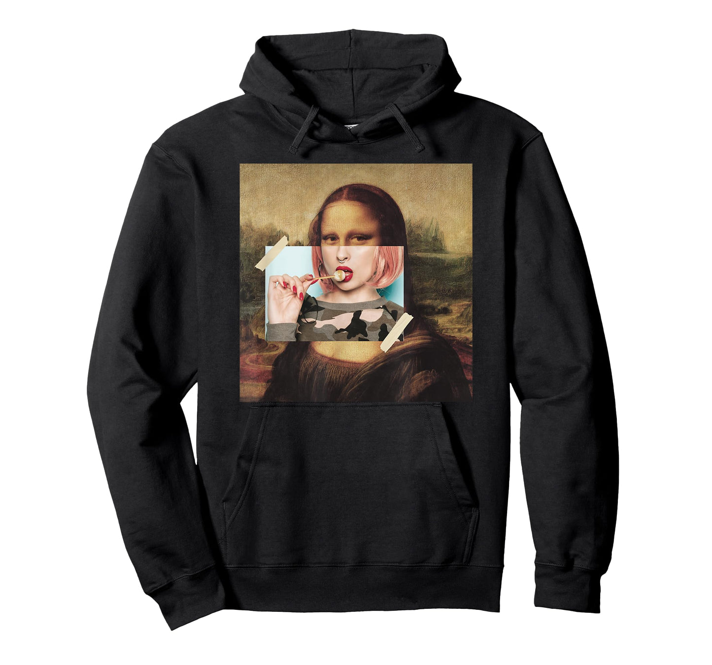 Aesthetic La Gioconda Mona Lisa E-Girl Pop Culture T-Shirt