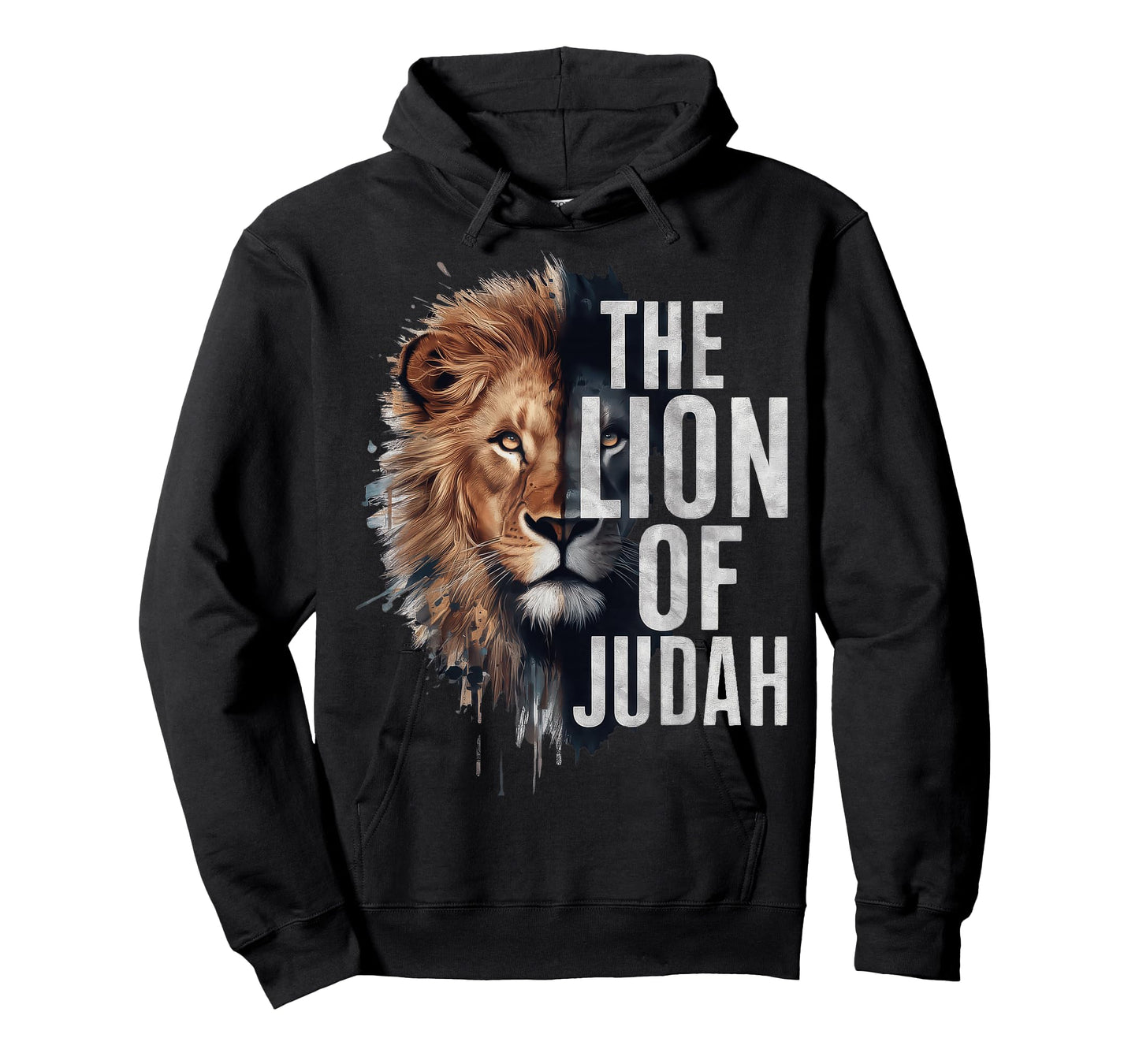 King Jesus Lion of Judah Christian Cross Faith T-Shirt