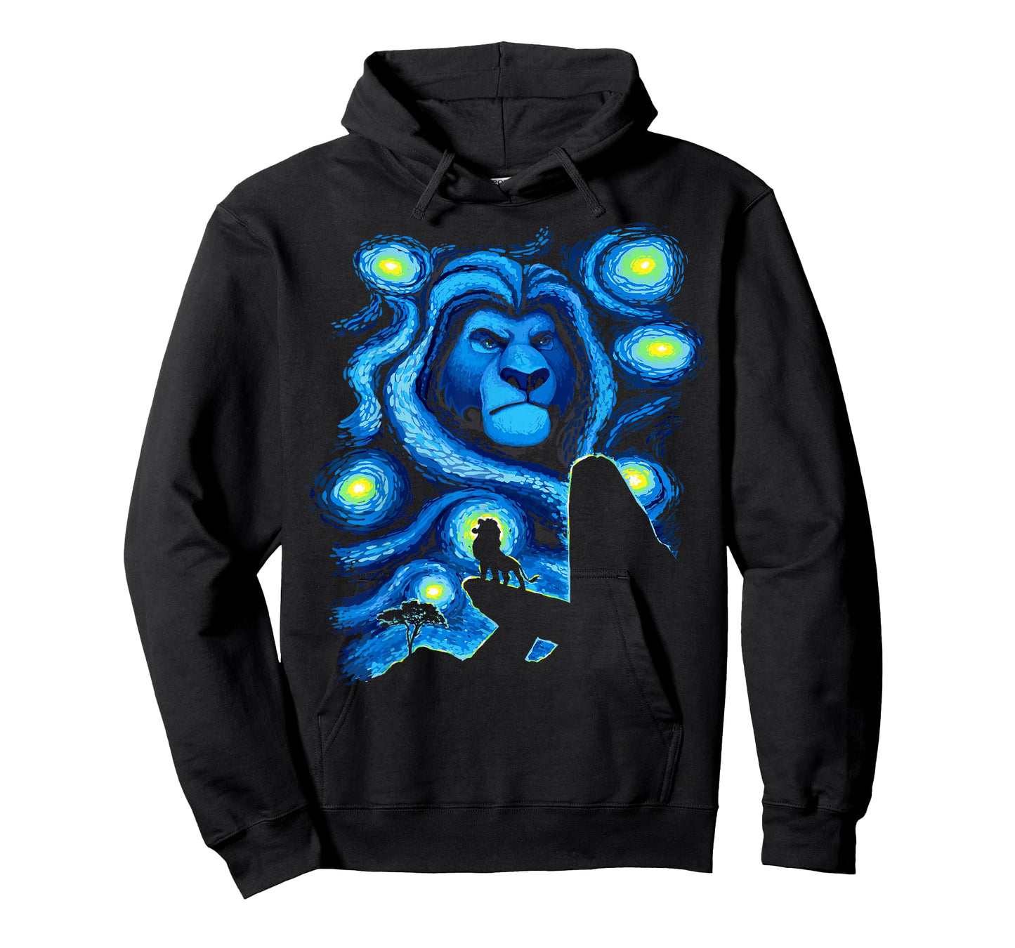 Disney The Lion King Mufasa Starry Night Pride Rock T-Shirt