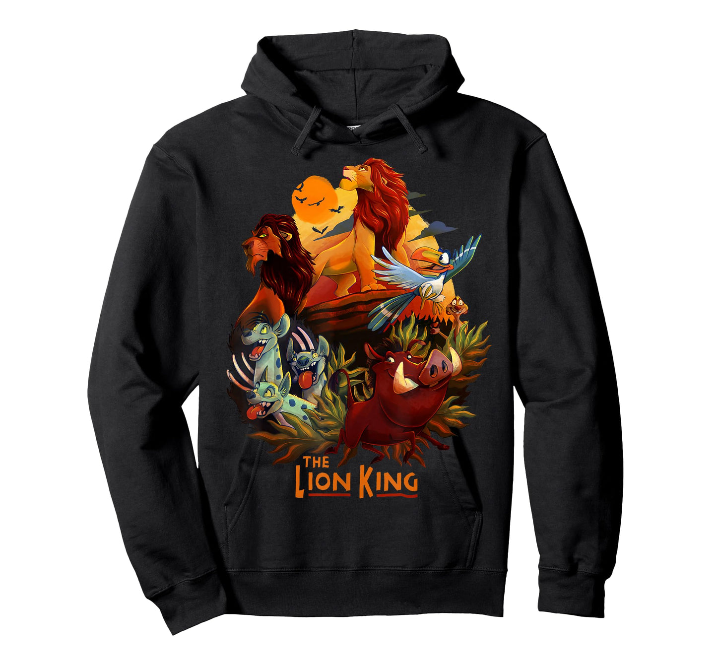 Disney Lion King Main Cast Poster Graphic T-Shirt T-Shirt