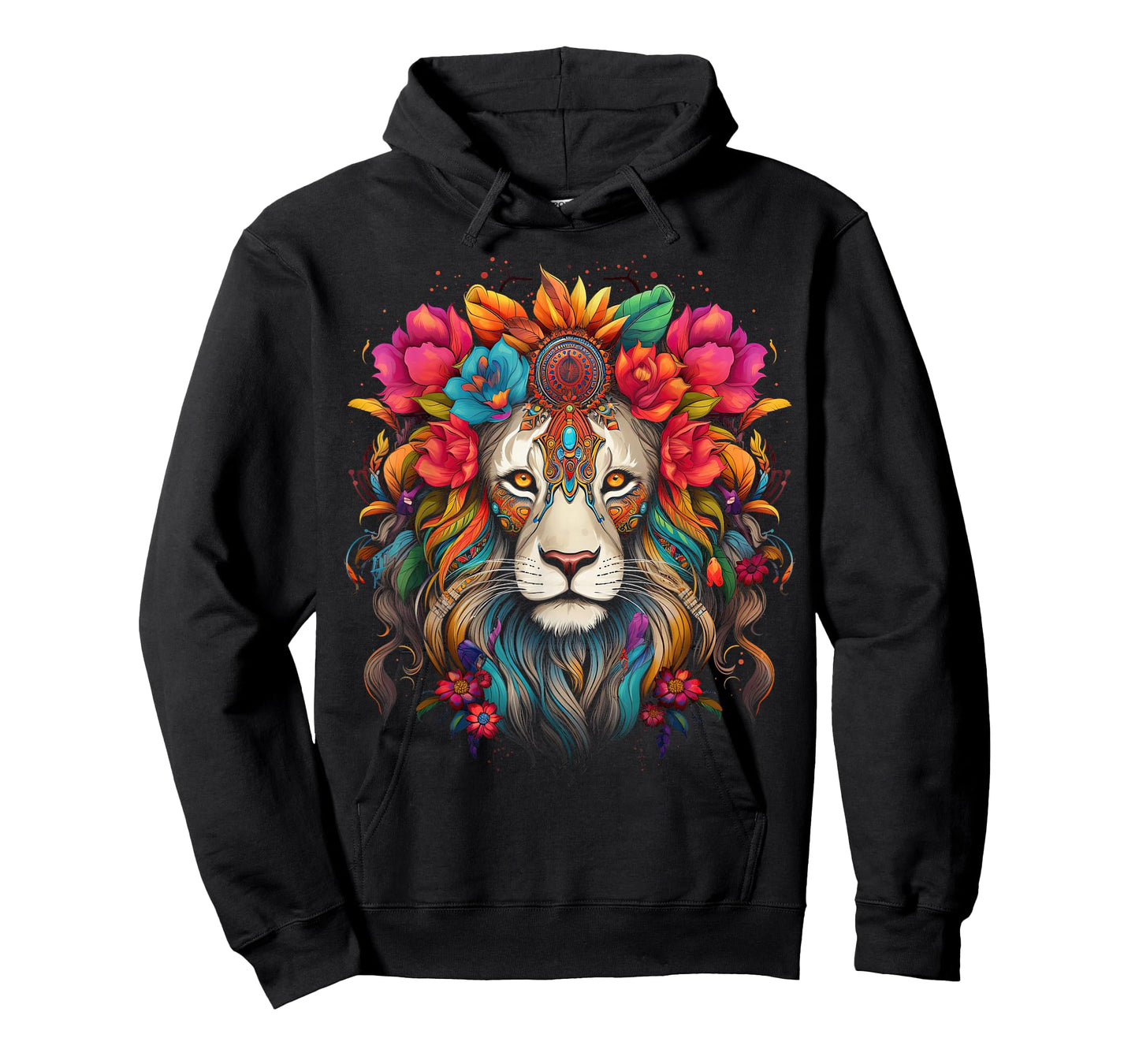 Lion colorful lions From Africa Day of the Dead T-Shirt