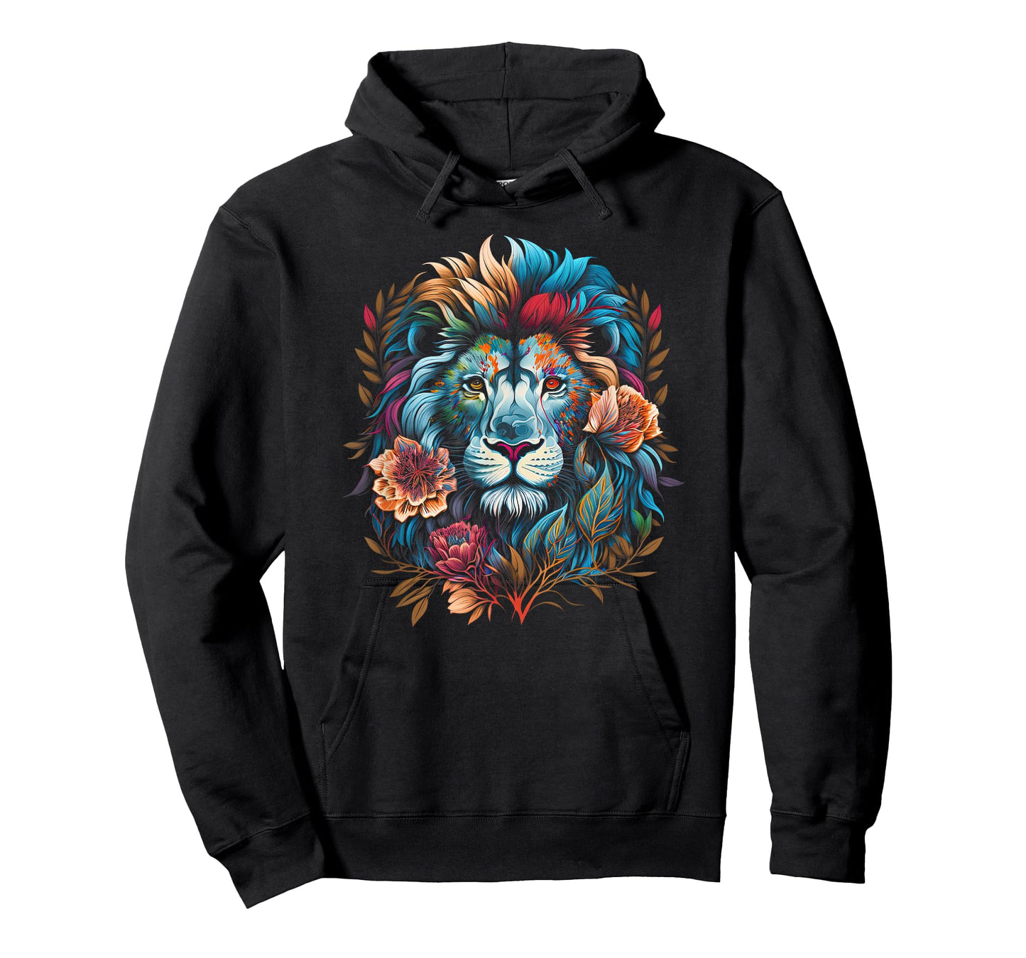 Lion Colorful Lions from Africa Day of The Dead T-Shirt