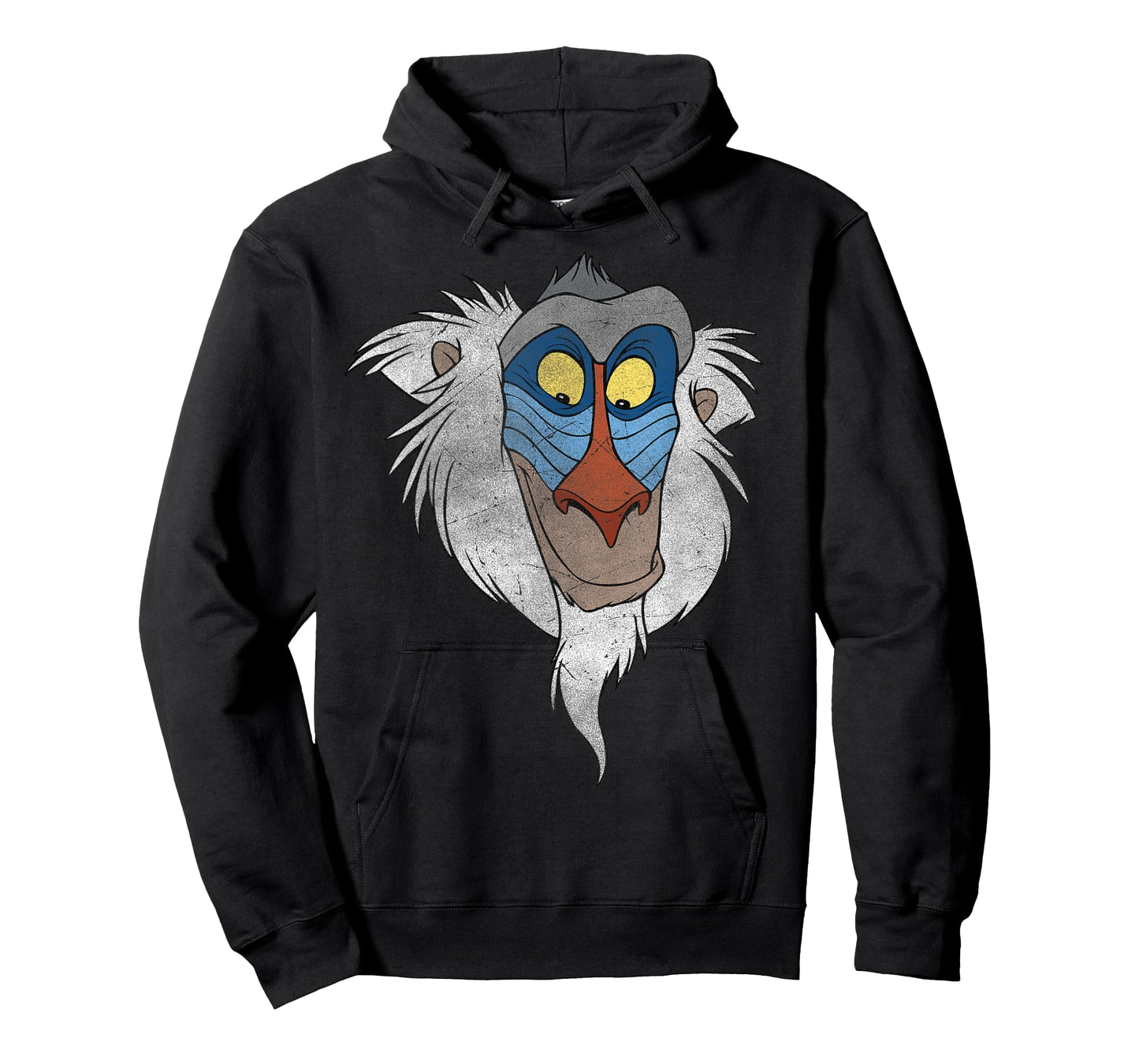 Disney The Lion King Rafiki Big Face Distressed Portrait T-Shirt