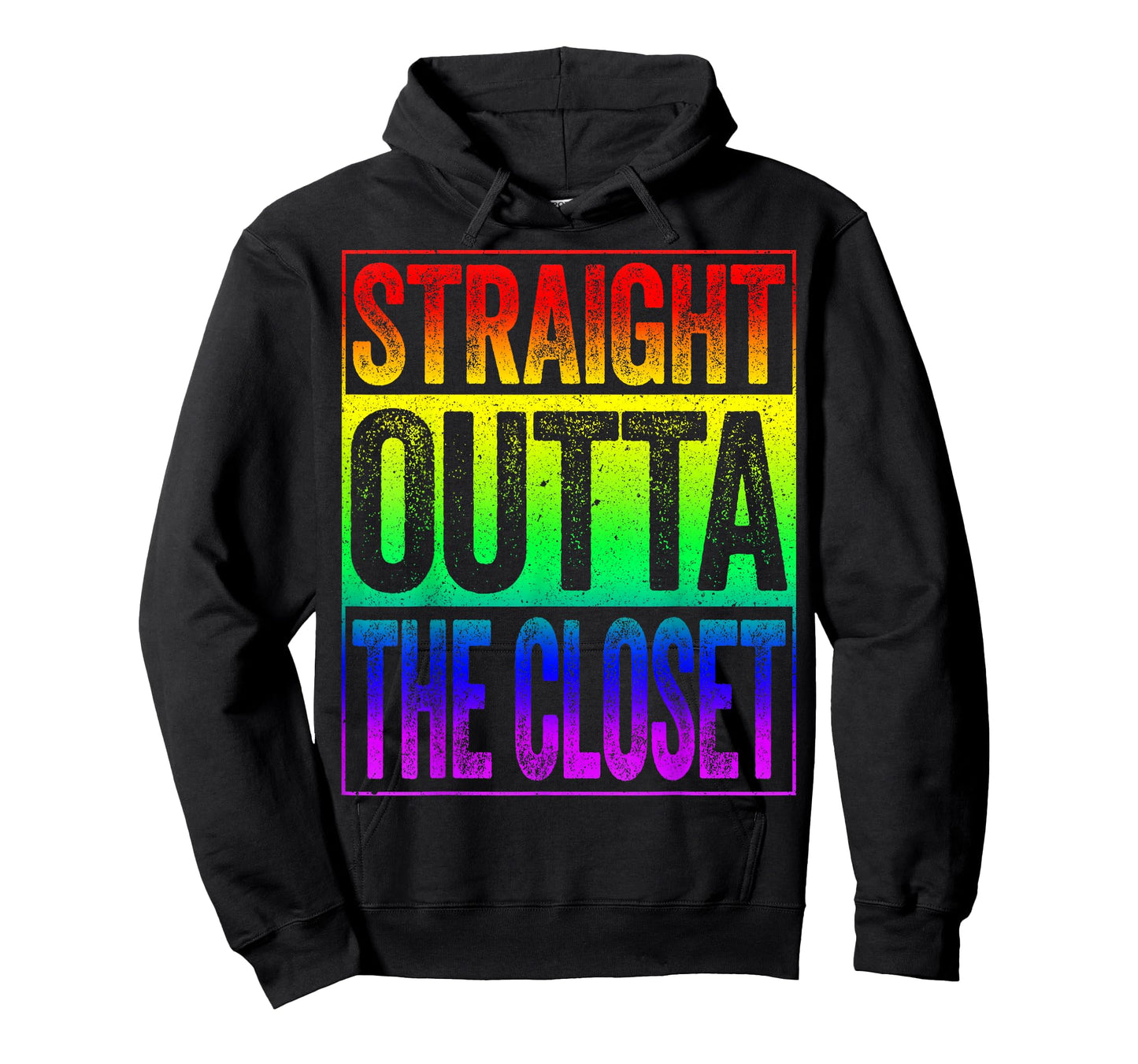 Straight Outta The Closet Shirt LGBT Pride T-Shirt