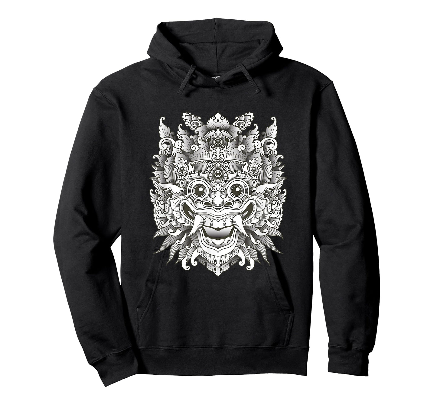 Indonesian Barong Shirt, Bali Mask Shirt, Bali Luck T-Shirt