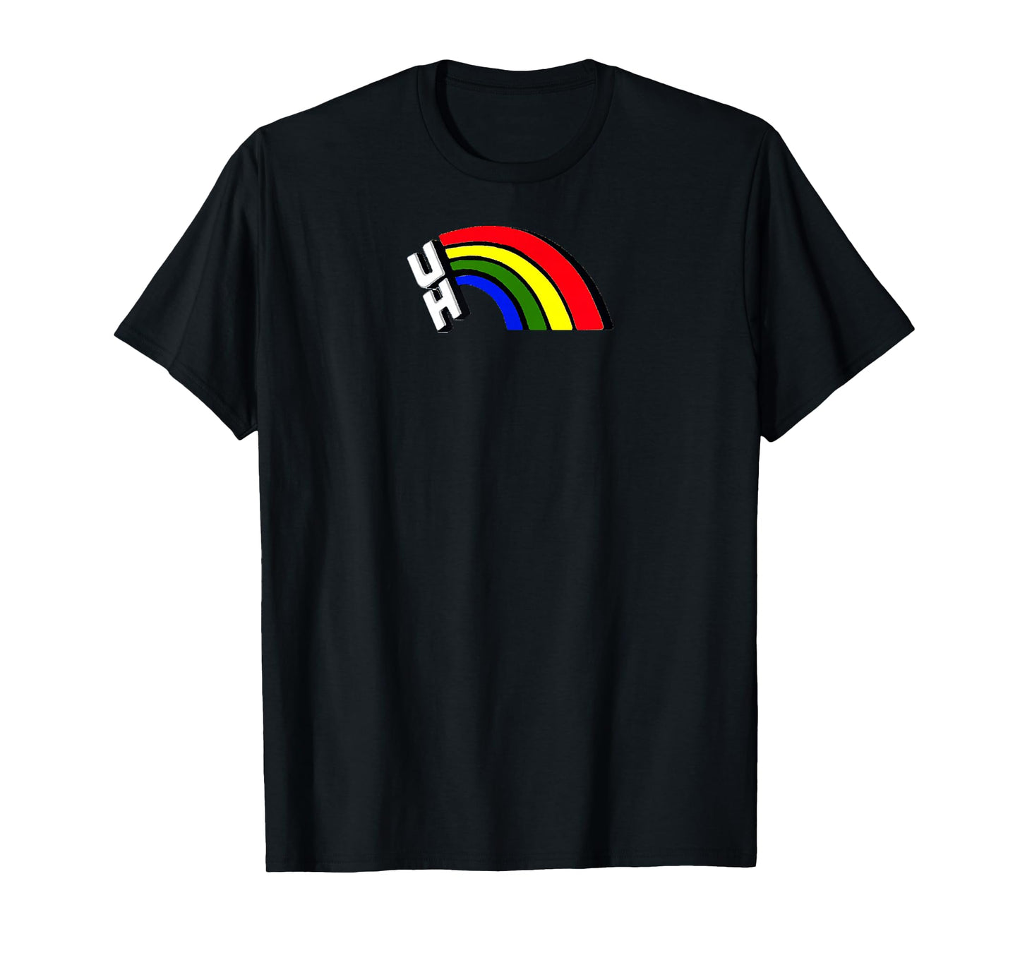 Hawaii Rainbow University Football Sports Logo T-Shirt