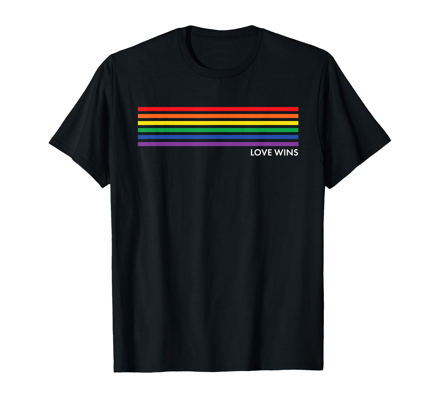 Gay Pride Rainbow Equality Gift T-Shirt Small