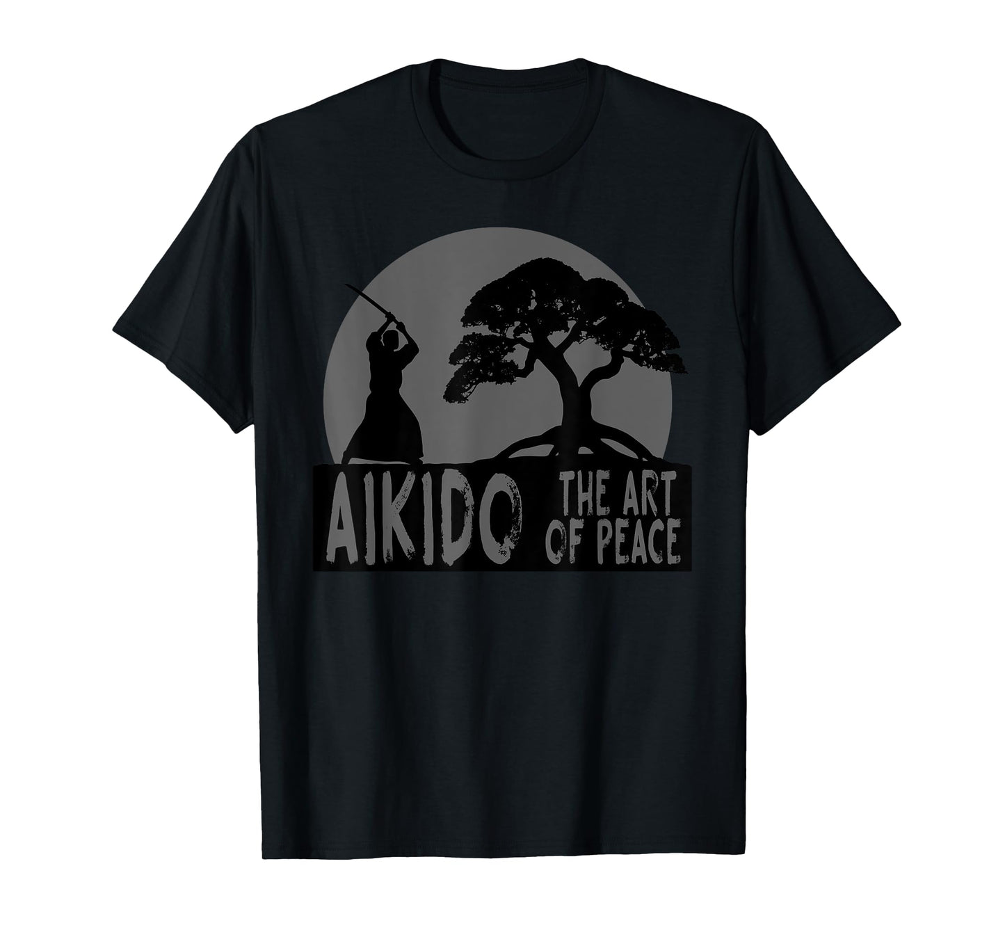 Aikido The Art Of Peace Cool Japanese Martial Art Fighter T-Shirt