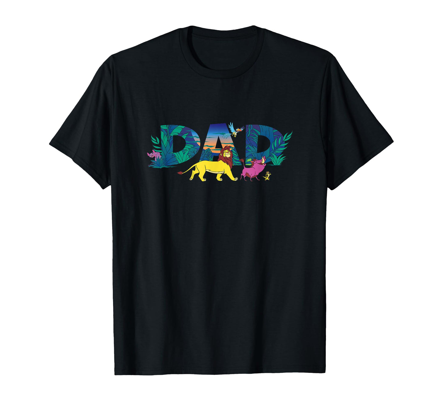 Disney The Lion King Simba & Pals Dad Father's Day Birthday T-Shirt