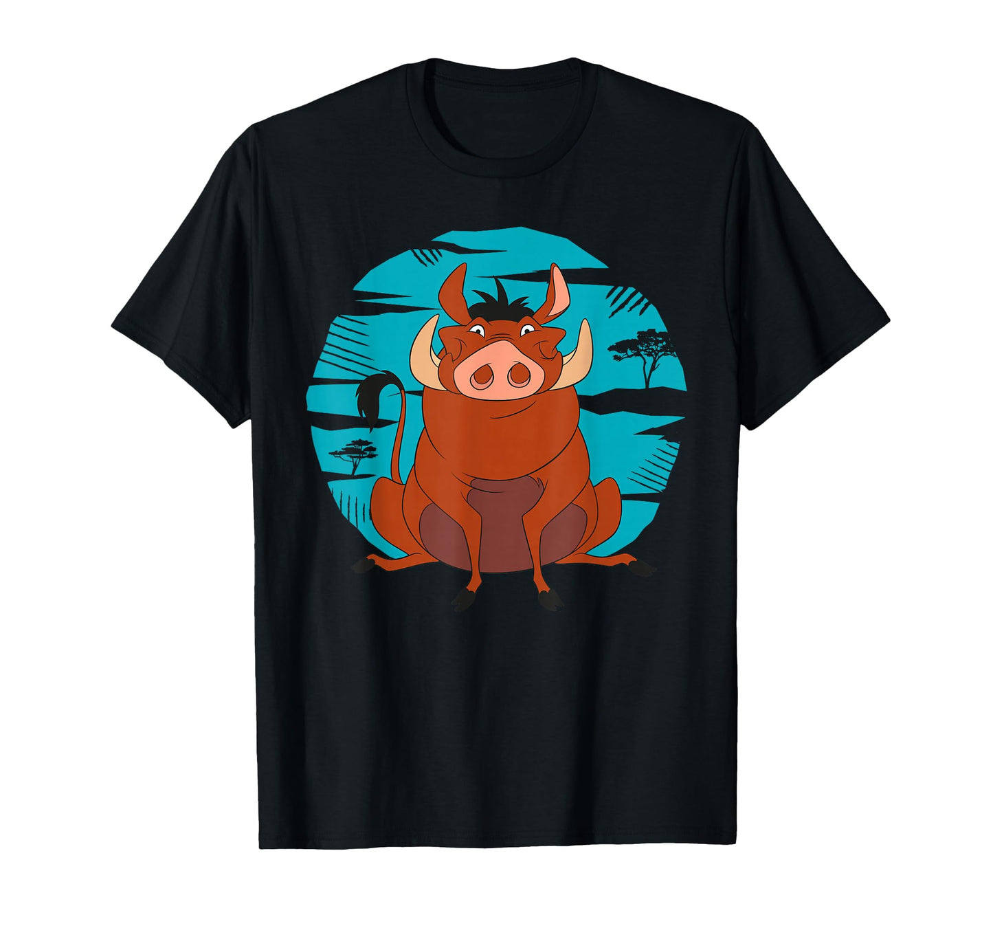 Disney The Lion King Happy Pumbaa T-Shirt T-Shirt