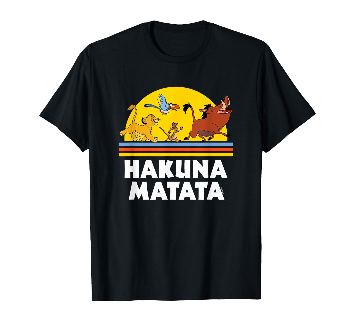 Lion King - Hakuna Matata Sunset T-Shirt