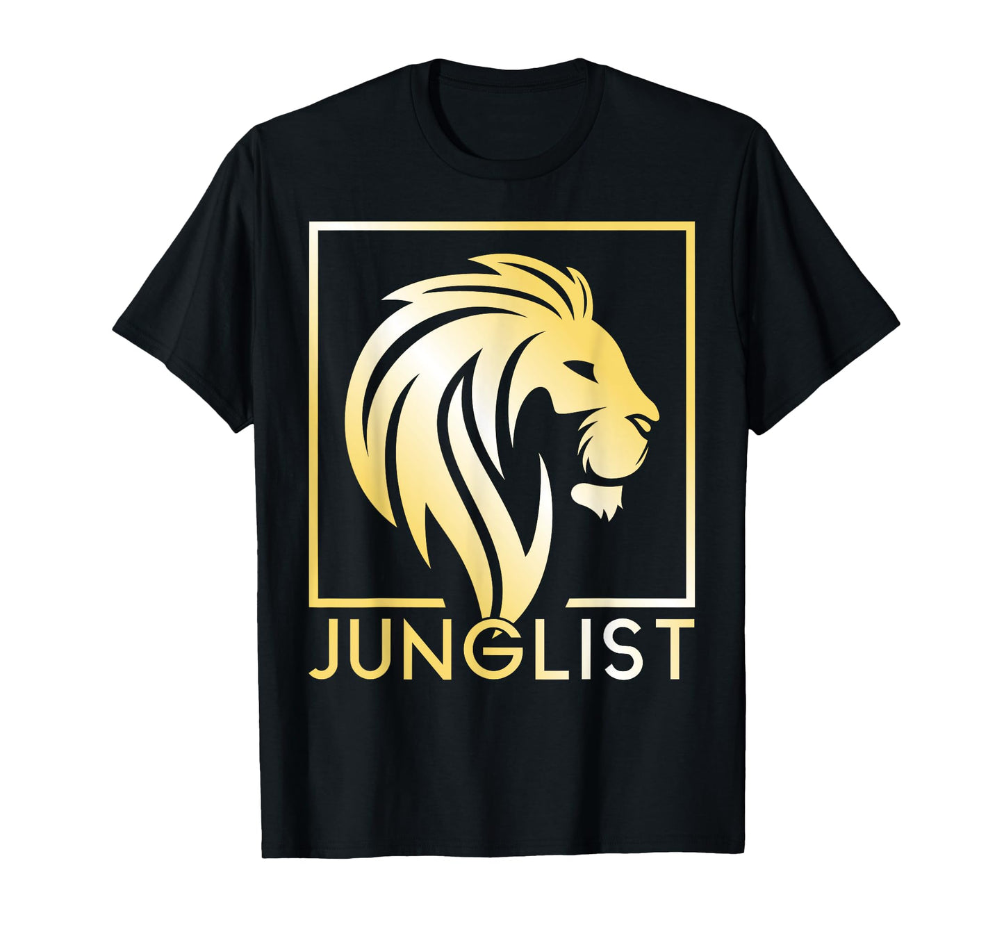 Junglist Lion, Drum N Bass, Dnb Rave Edm King of the Jungle T-Shirt