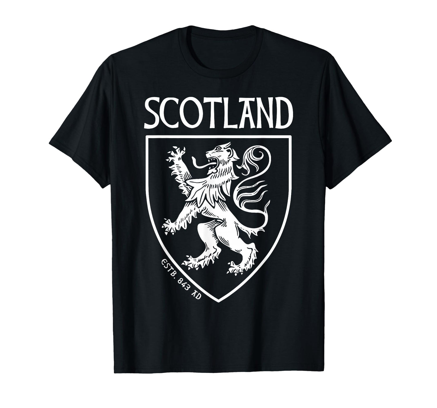 Scottish History Tshirt, Scottish Flag, Rampant Lion Shirt T-Shirt