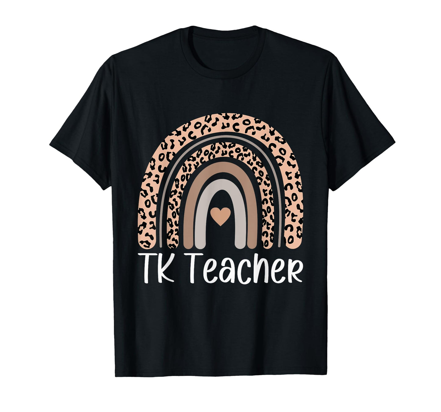 TK Teacher Rainbow Back To School Cute Teacher Men Women T-Shirt
