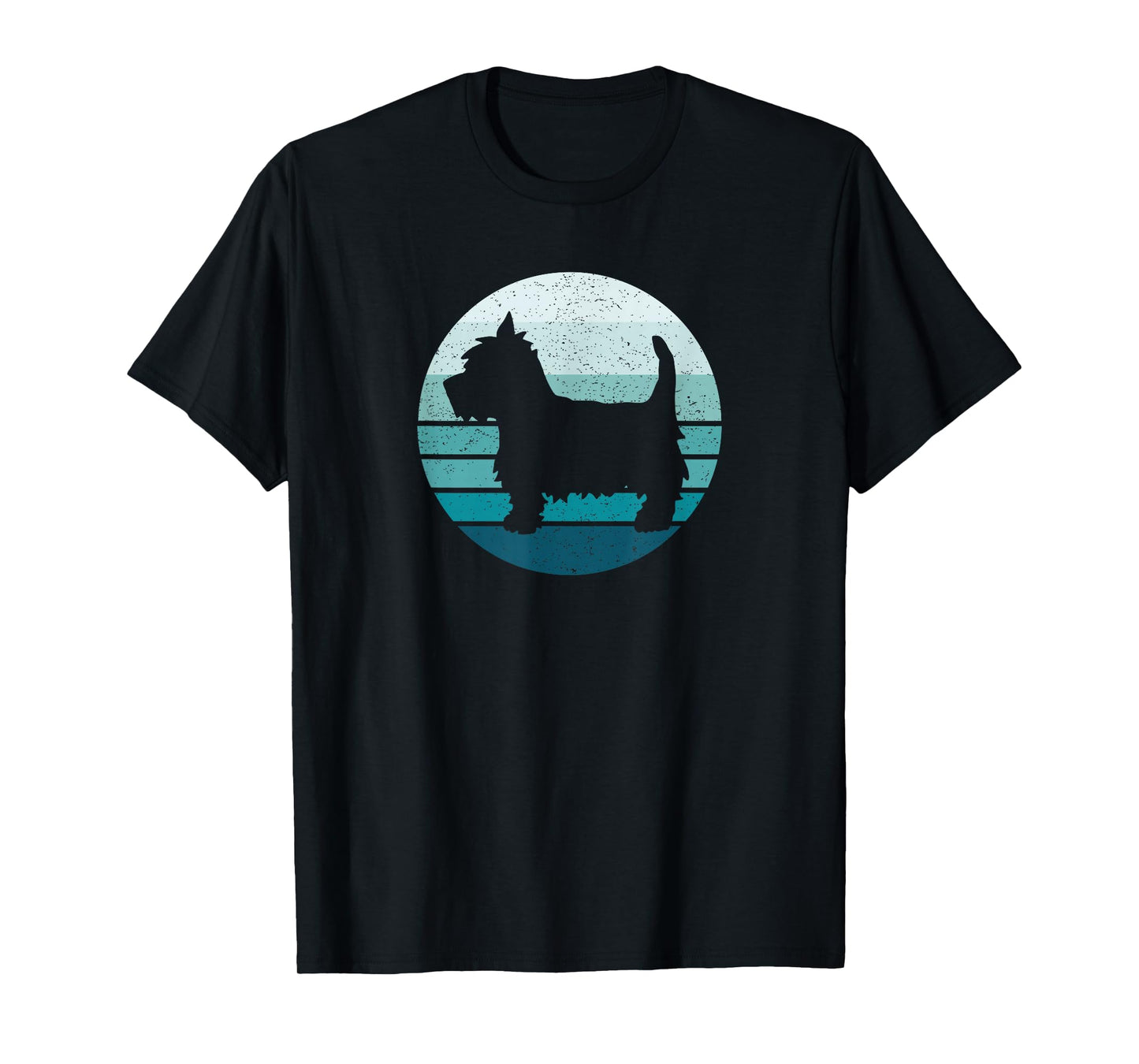 West Highland Terrier, Westie Dog, Vintage T-Shirt