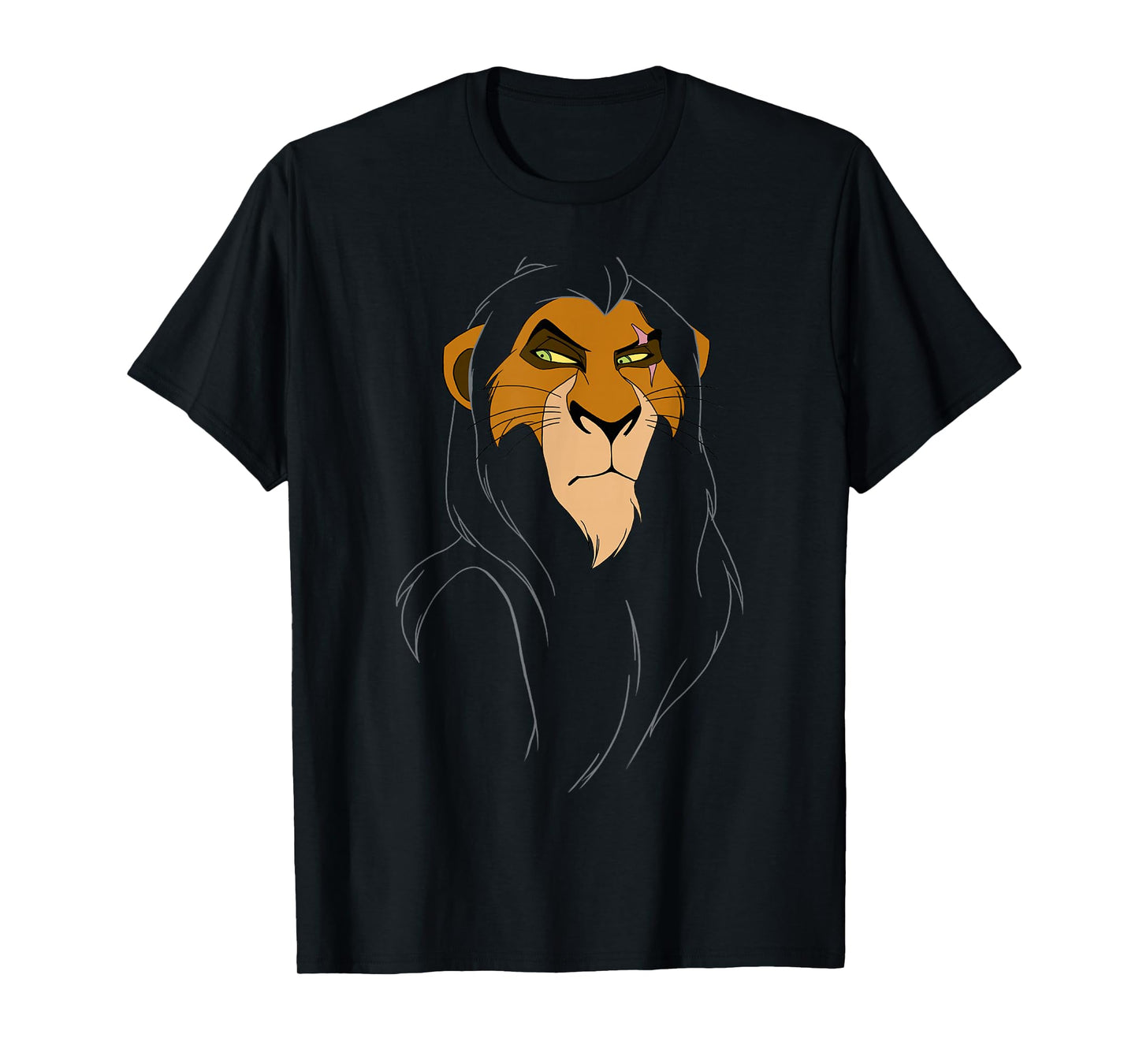 Disney The Lion King Scar Large Face T-Shirt