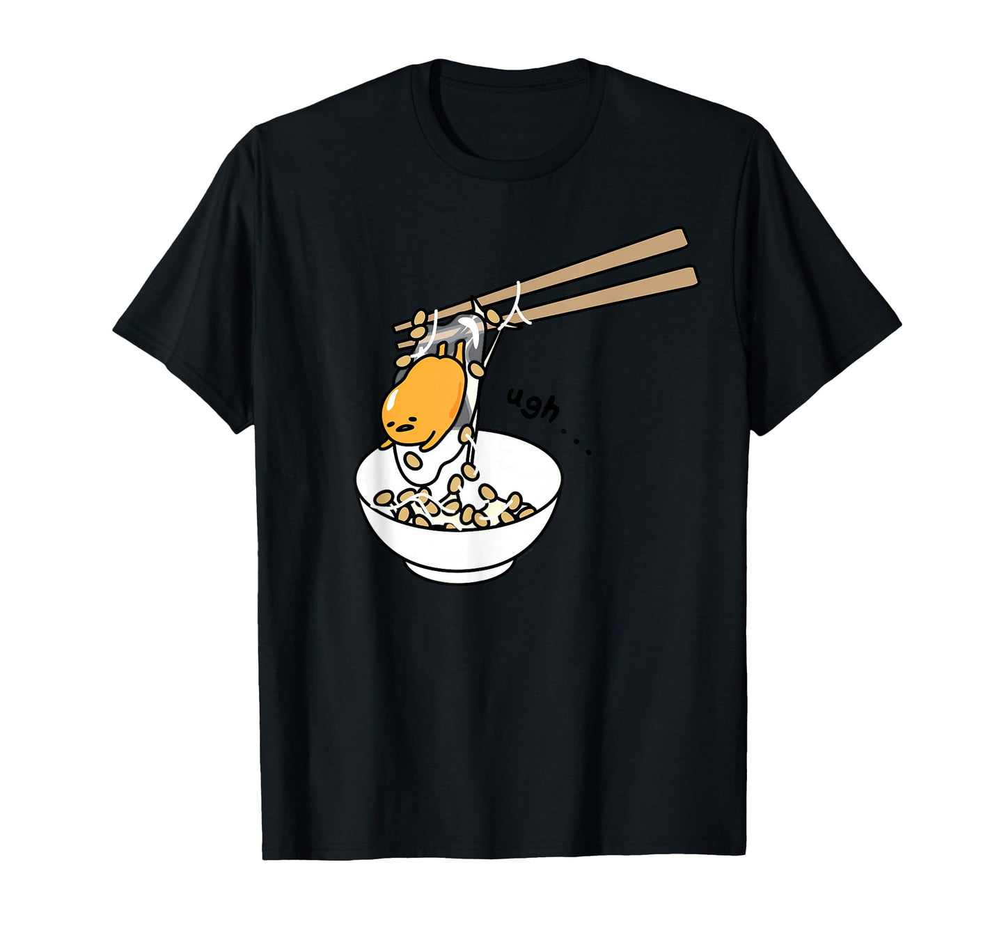 Gudetama Chopsticks Tee Shirt T-Shirt