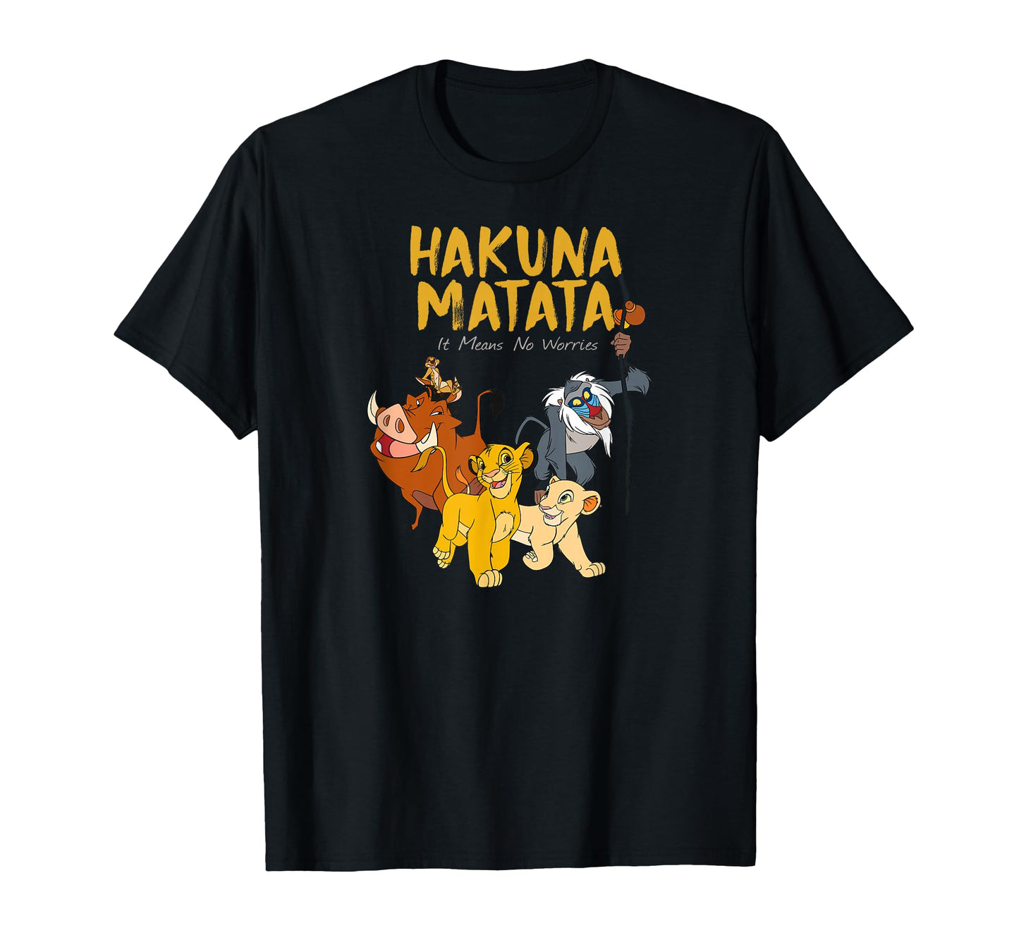 Disney - Lion King Classic It Means No Worries T-Shirt