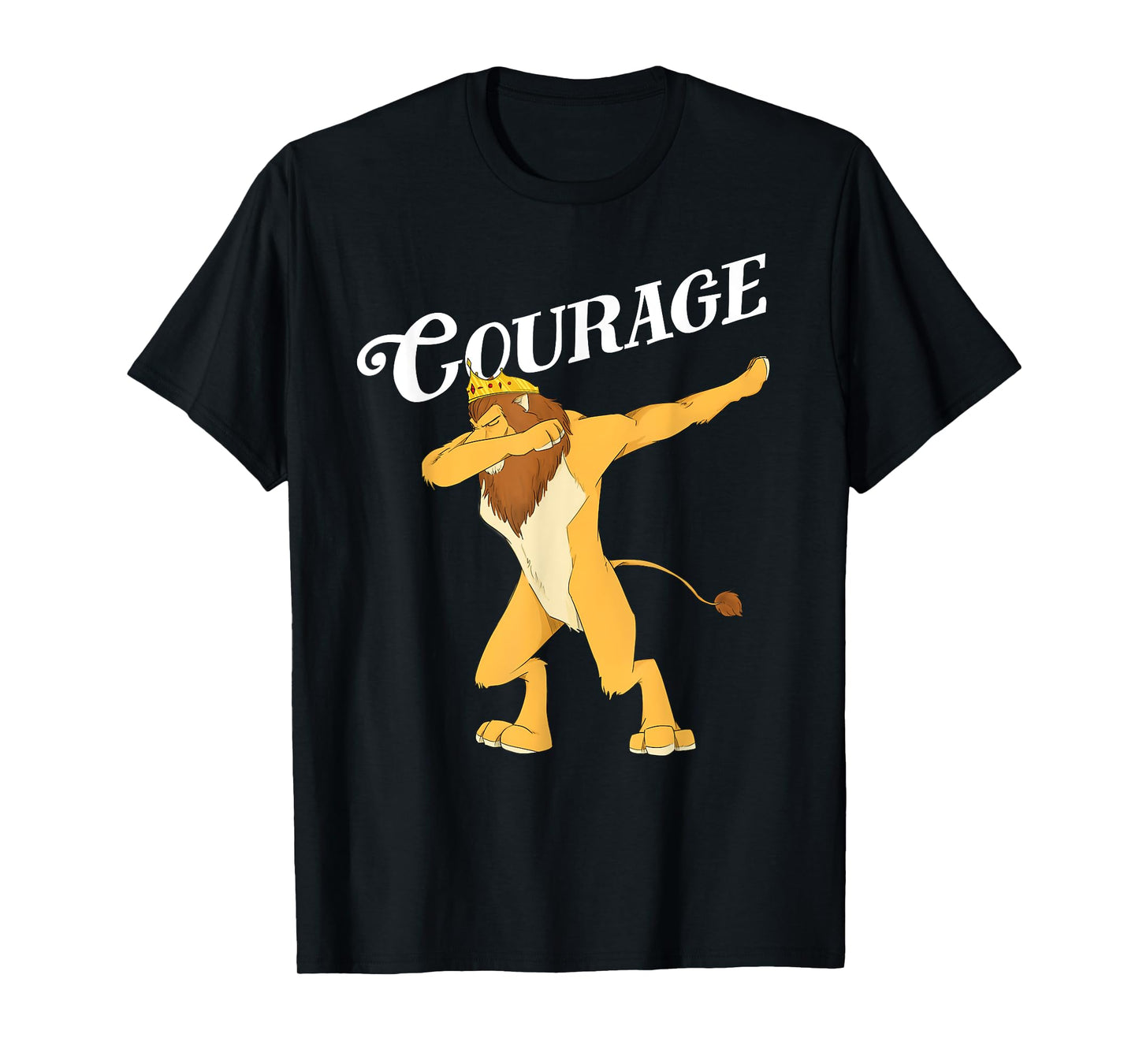 Cowardly Dabbing Lion Shirt-The Wizard Of Oz TShirt -Courage T-Shirt