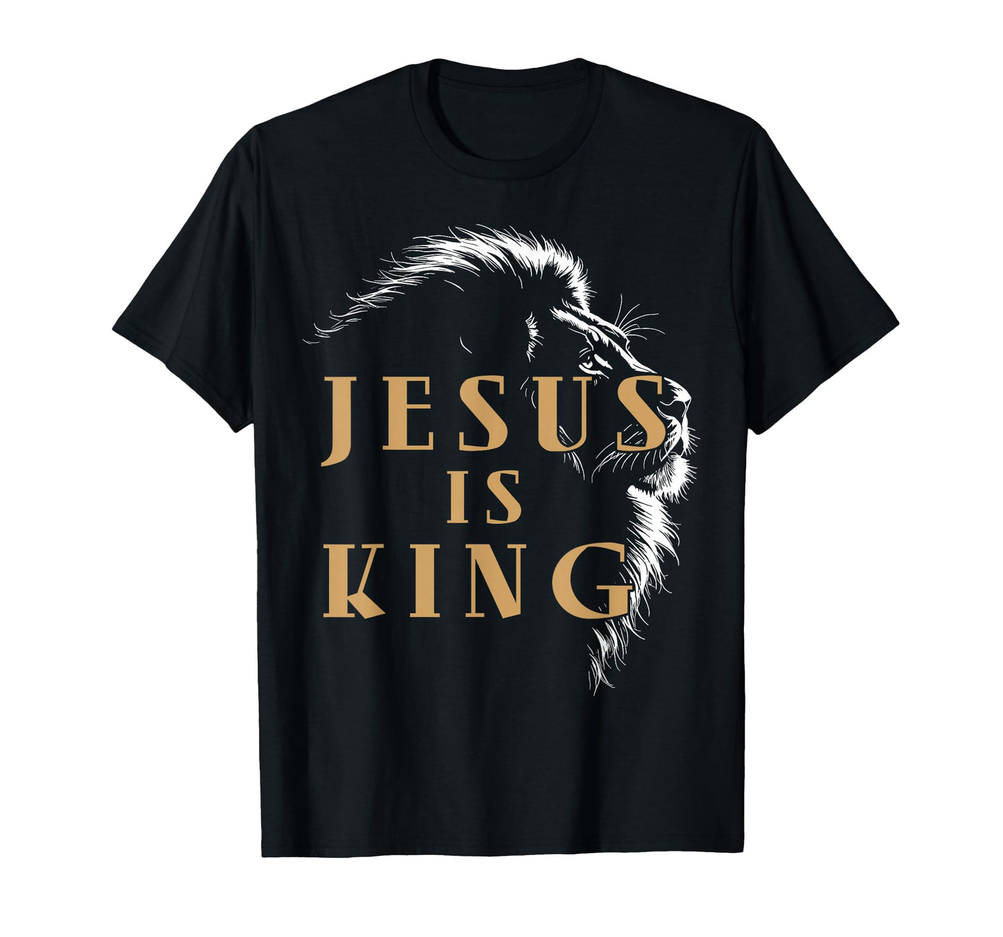 Jesus is King Lion of Judah Shirt, Christian Faith T-Shirt