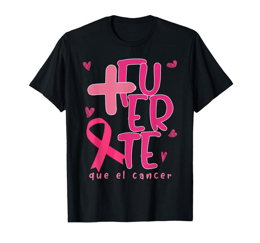 Cute Breast Cancer Support Espanol We Wear Pink Spanish T-Shirt